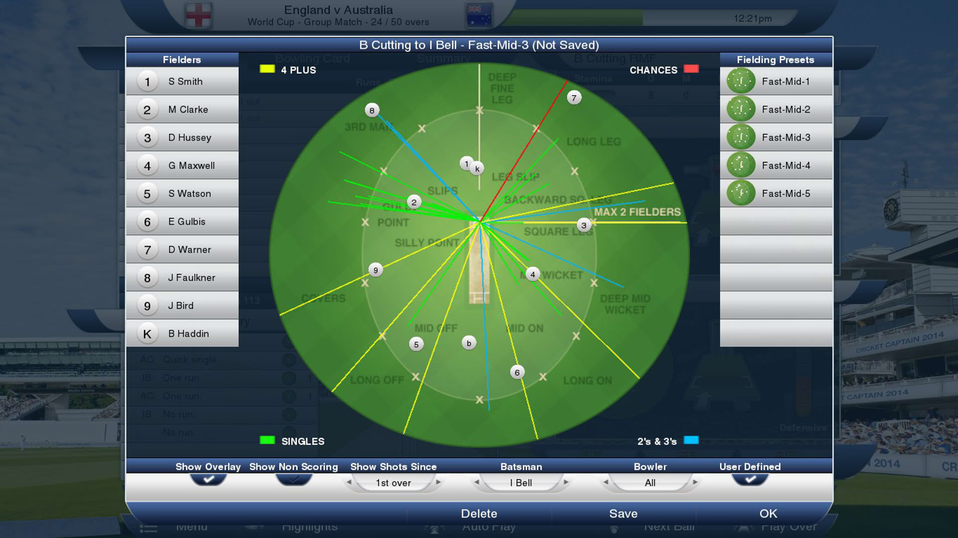 Screenshot for Cricket Captain 2014