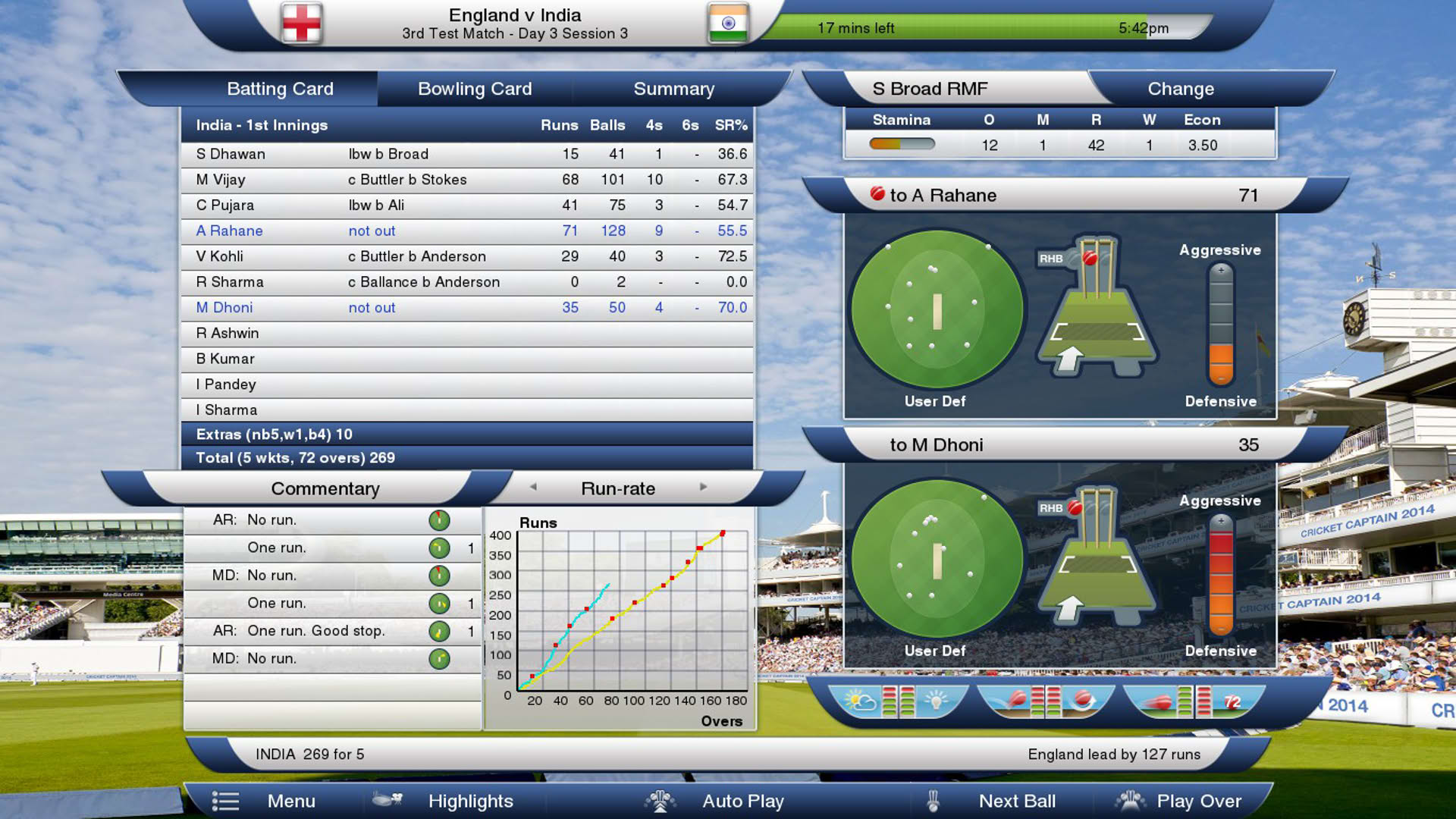 Screenshot for Cricket Captain 2014