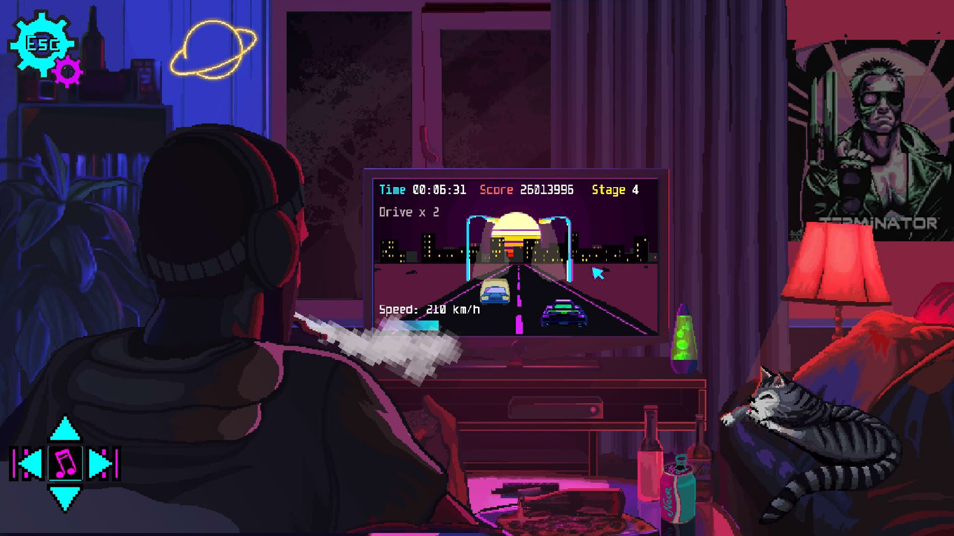 Screenshot for Neon Doomer 85