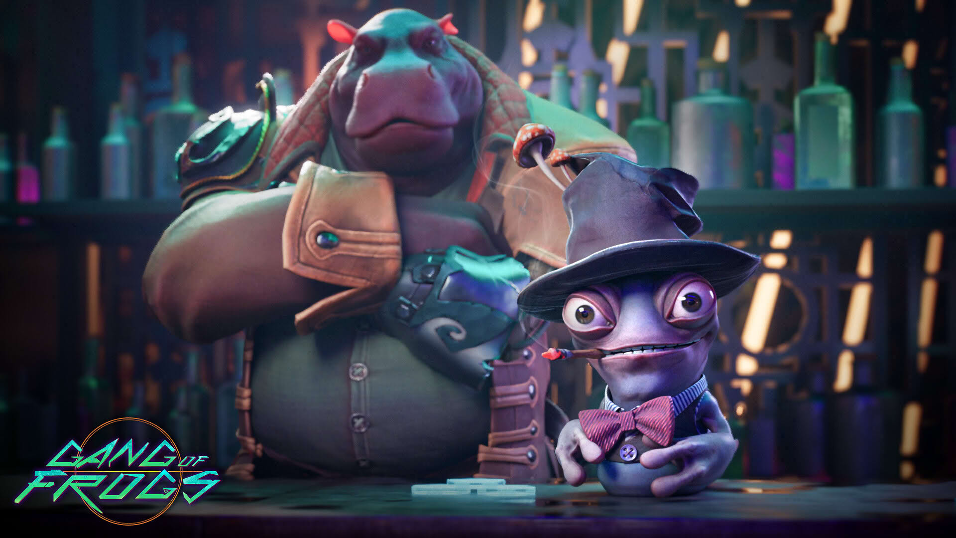 Screenshot for Gang of Frogs