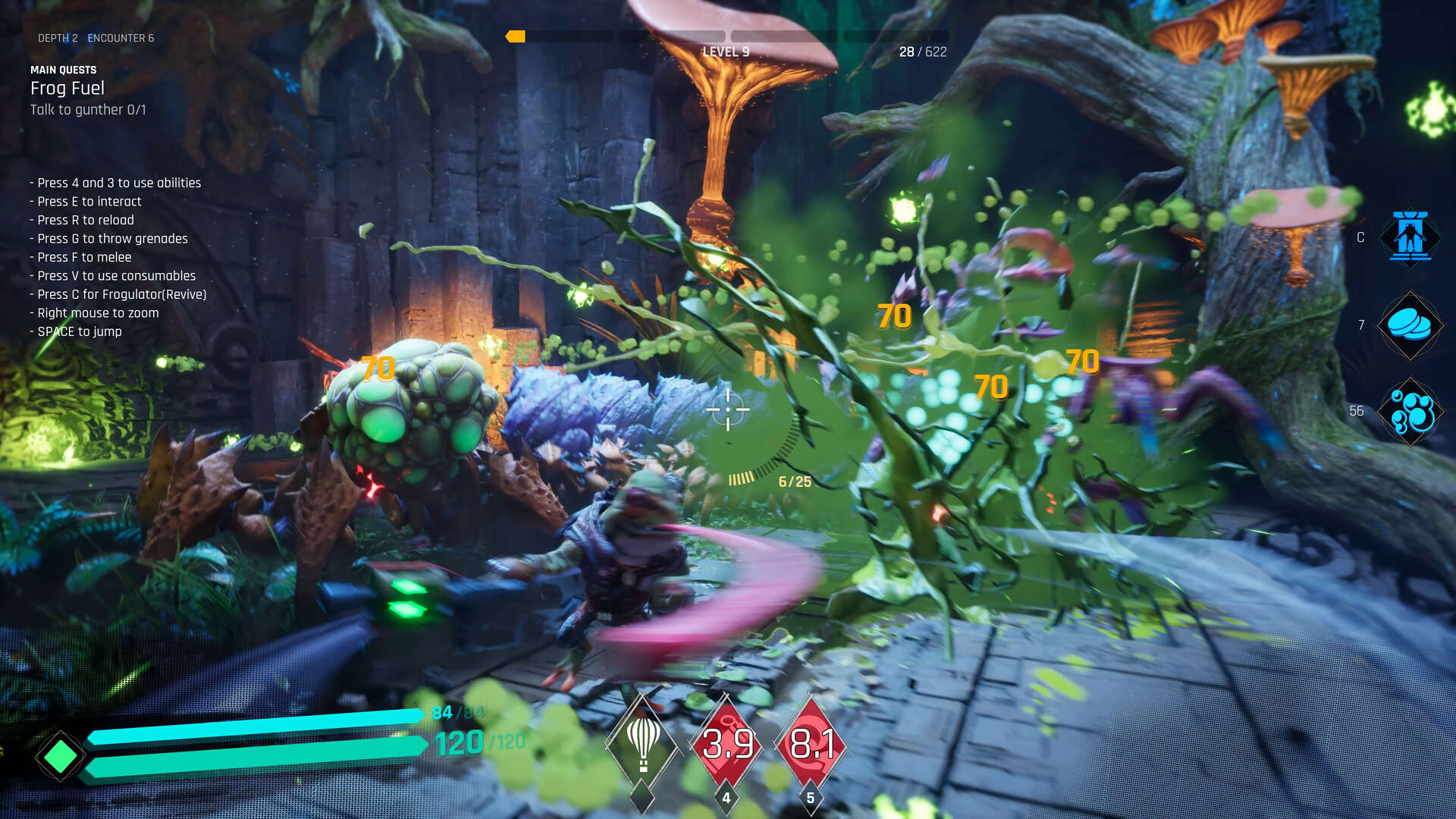 Screenshot for Gang of Frogs