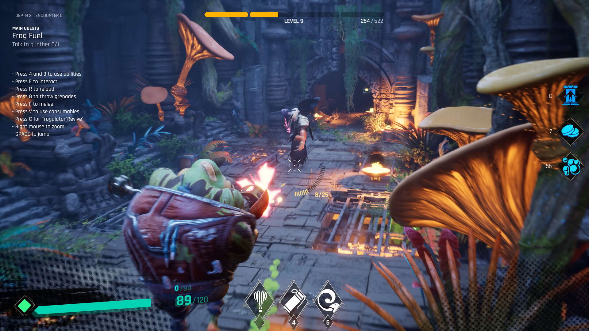 Screenshot for Gang of Frogs