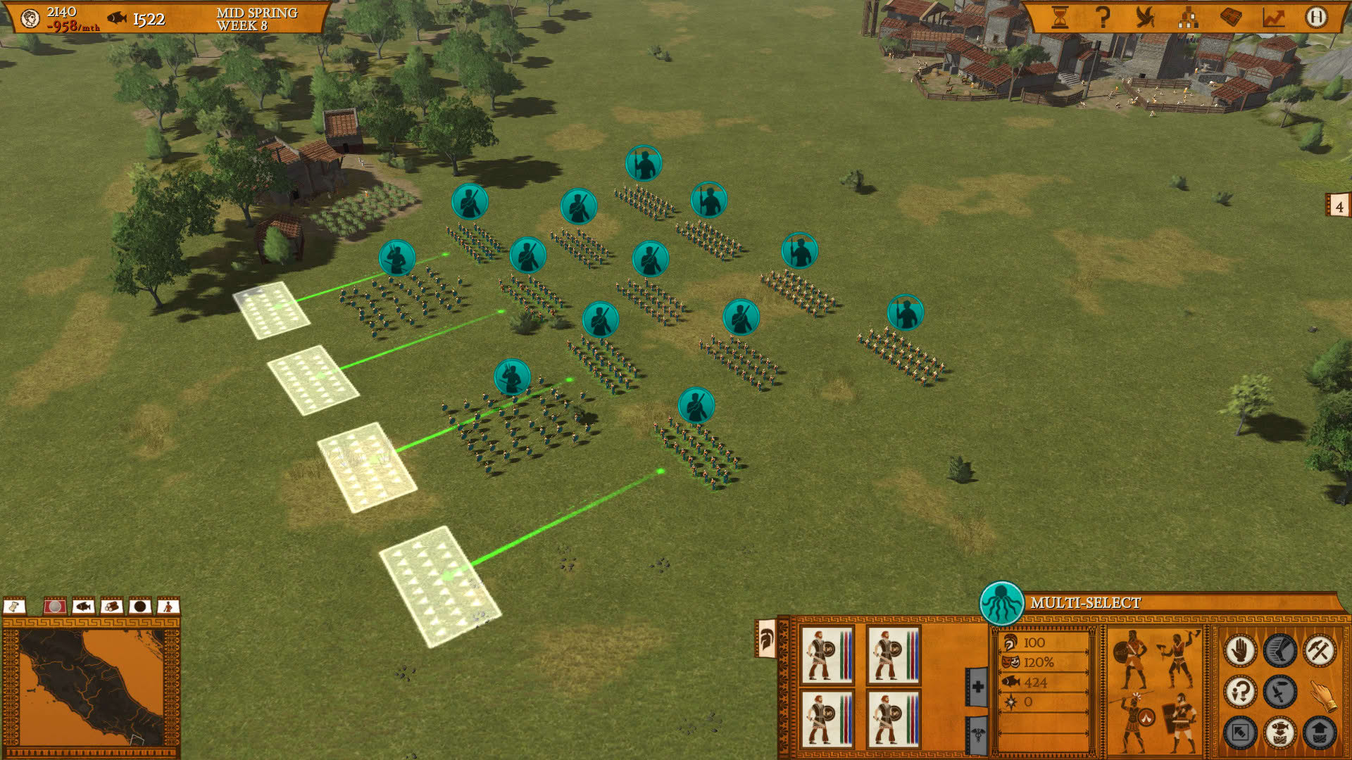 Screenshot for Hegemony III: Clash of the Ancients