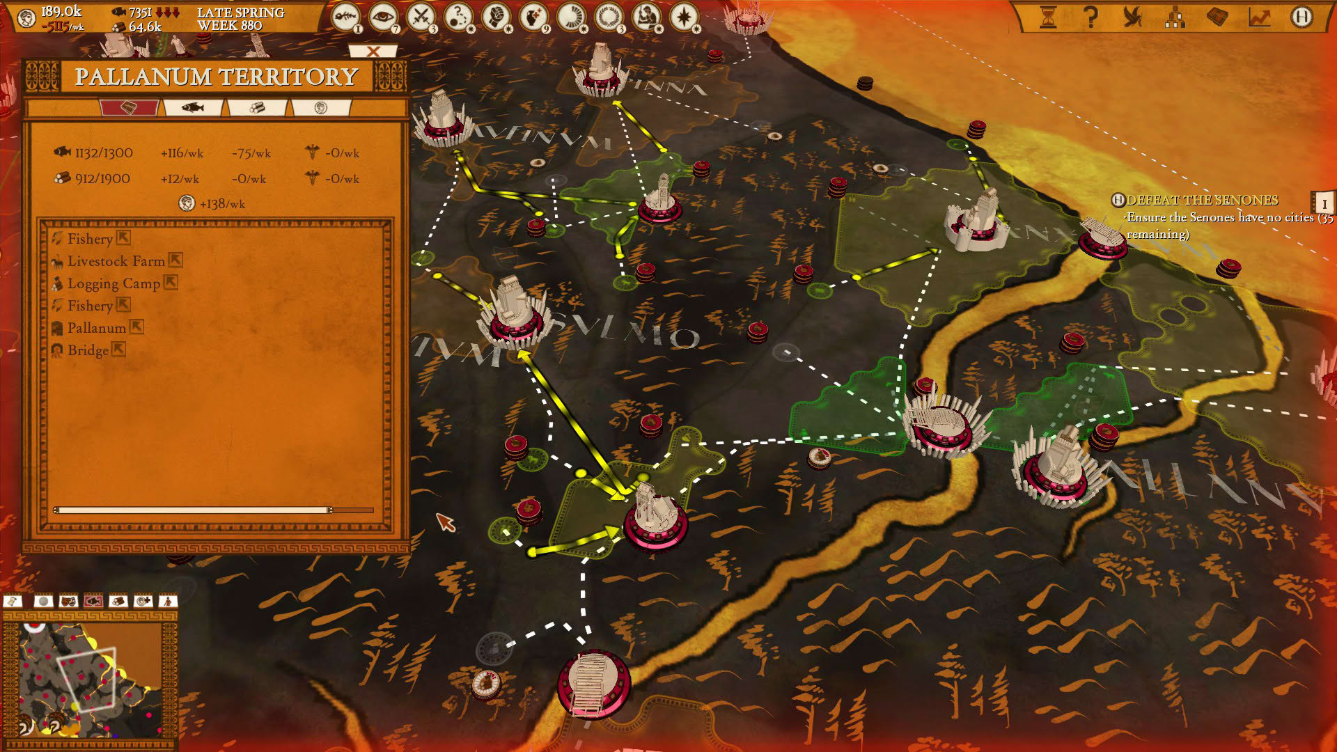 Screenshot for Hegemony III: Clash of the Ancients