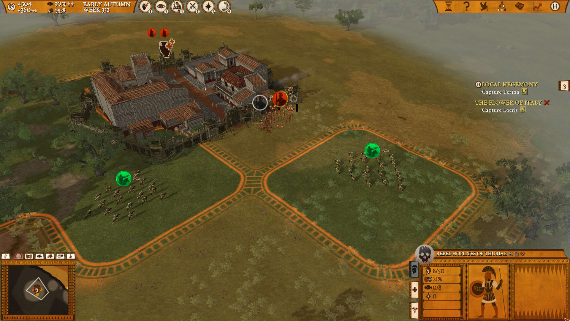 Screenshot for Hegemony III: Clash of the Ancients