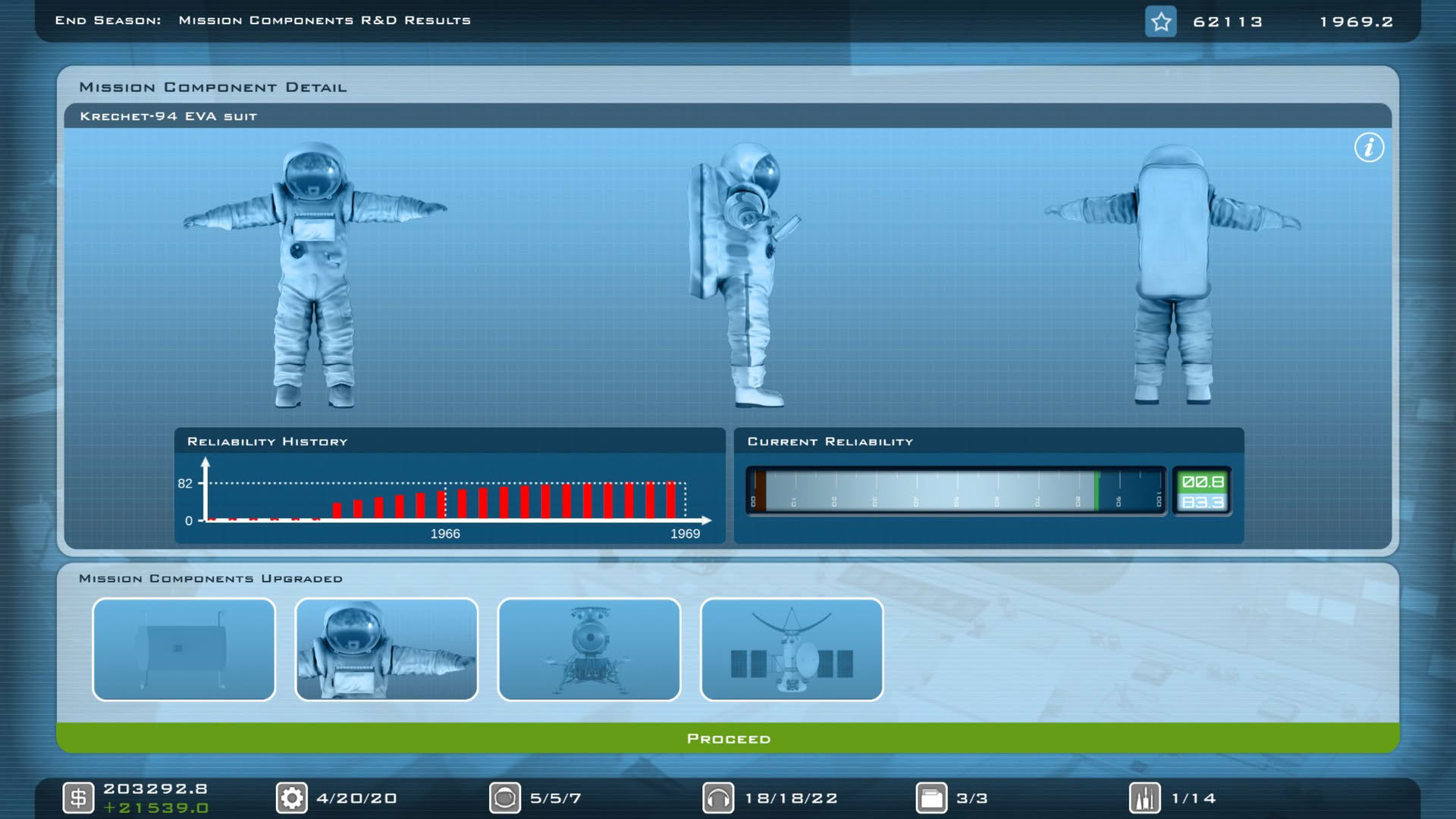 Screenshot for Buzz Aldrin's Space Program Manager