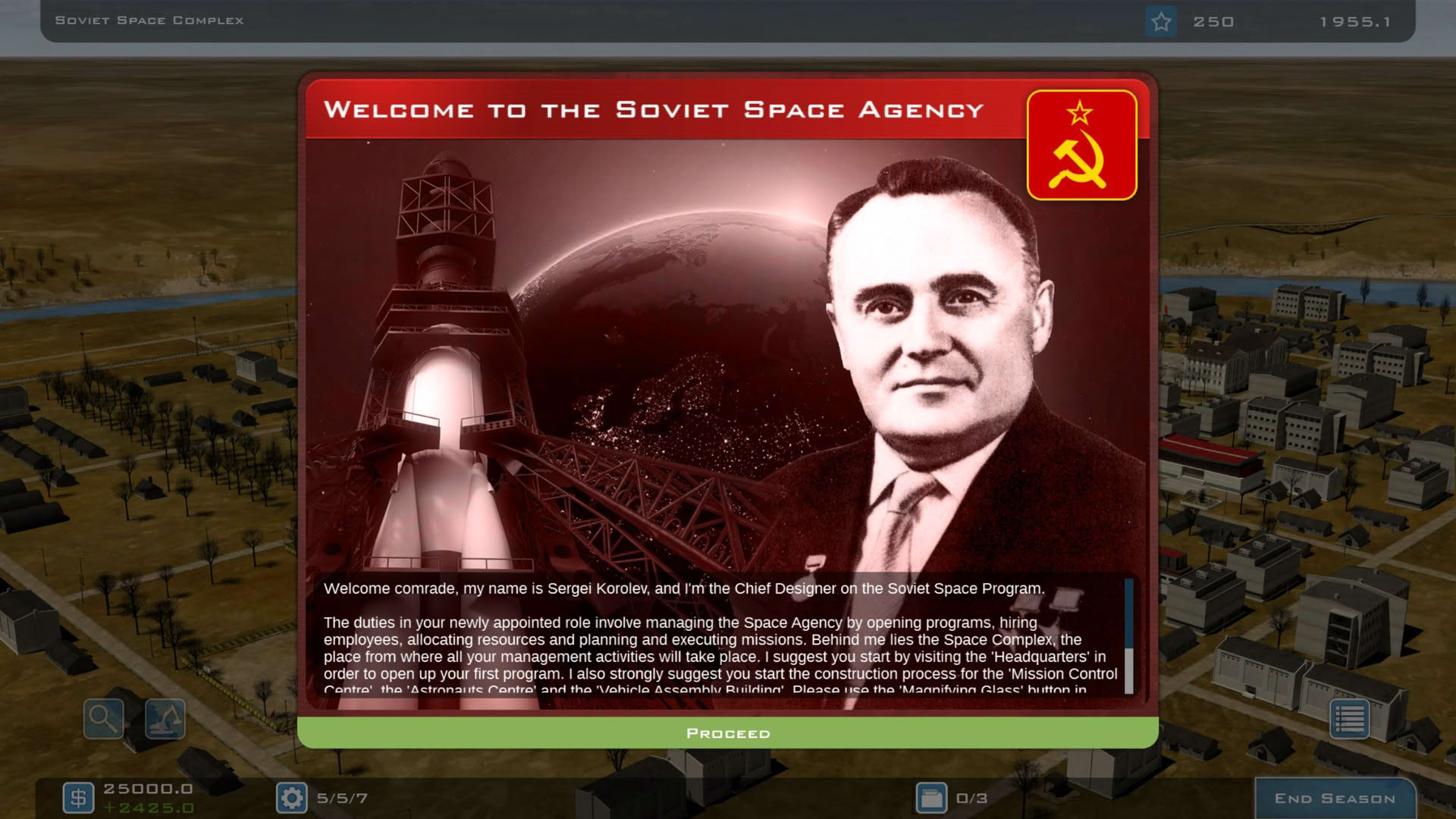 Screenshot for Buzz Aldrin's Space Program Manager