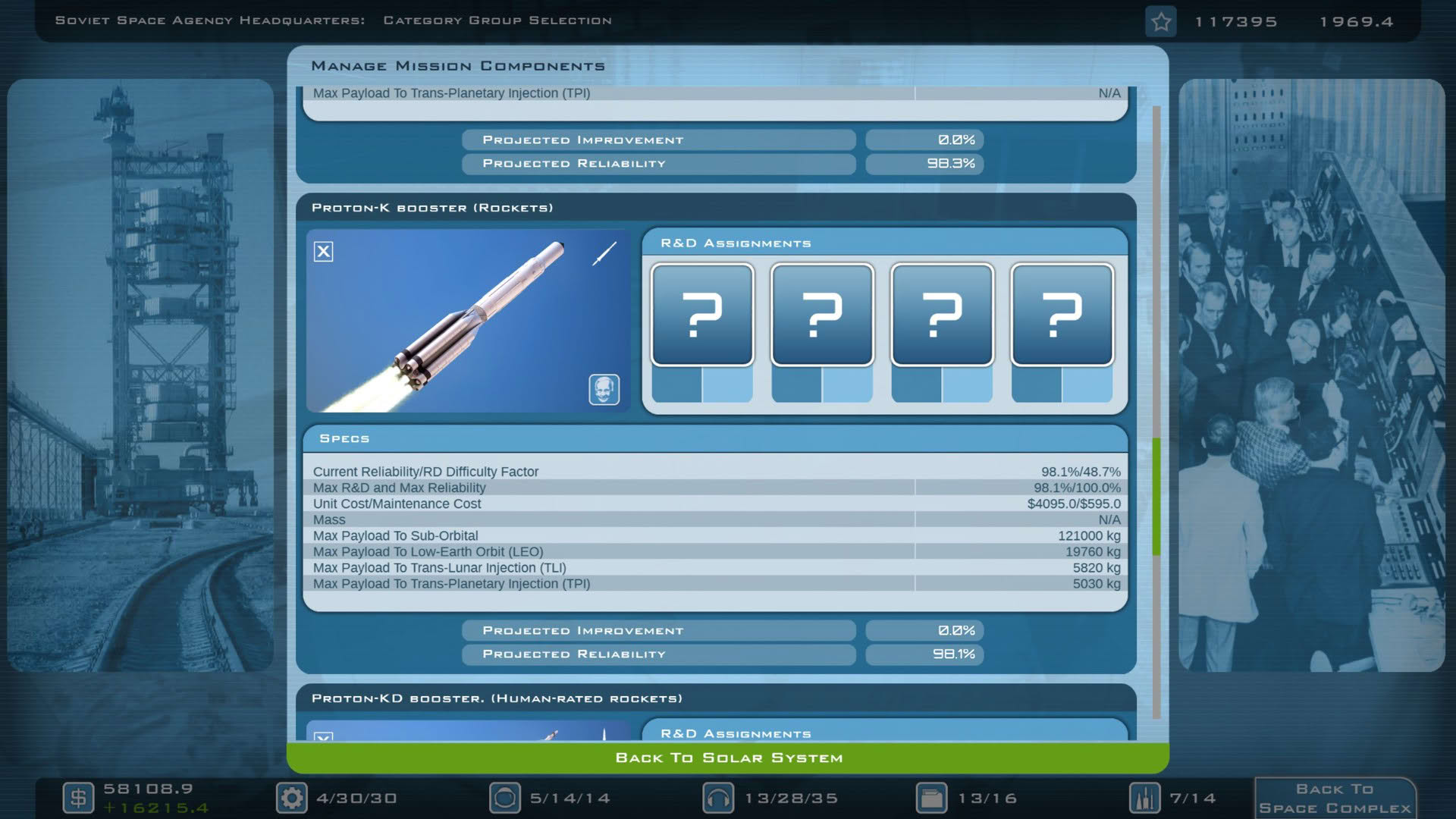Screenshot for Buzz Aldrin's Space Program Manager