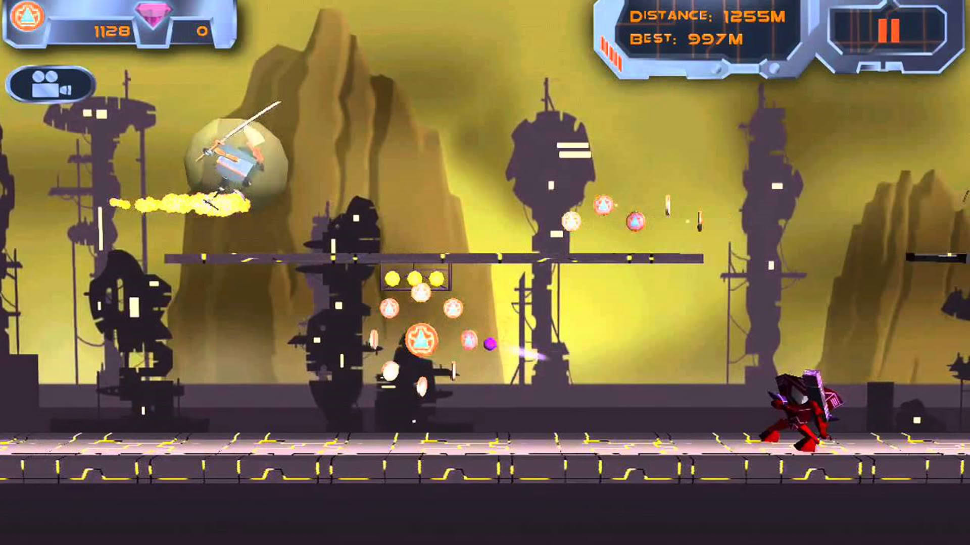 Screenshot for Cube Samurai: RUN!