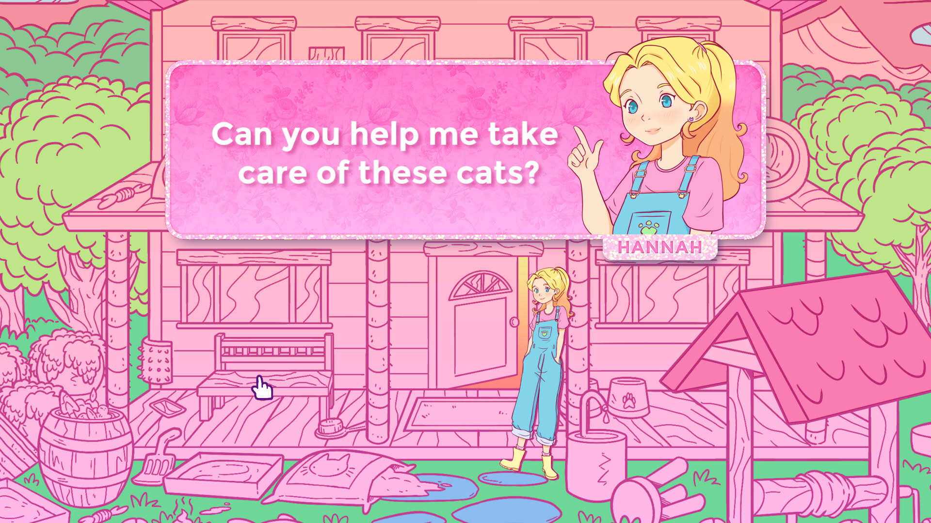 Screenshot for A Shelter Full of Cats