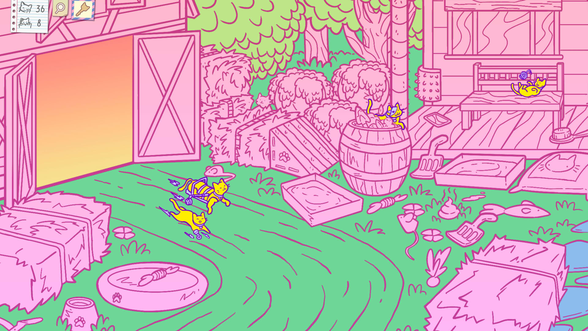 Screenshot for A Shelter Full of Cats