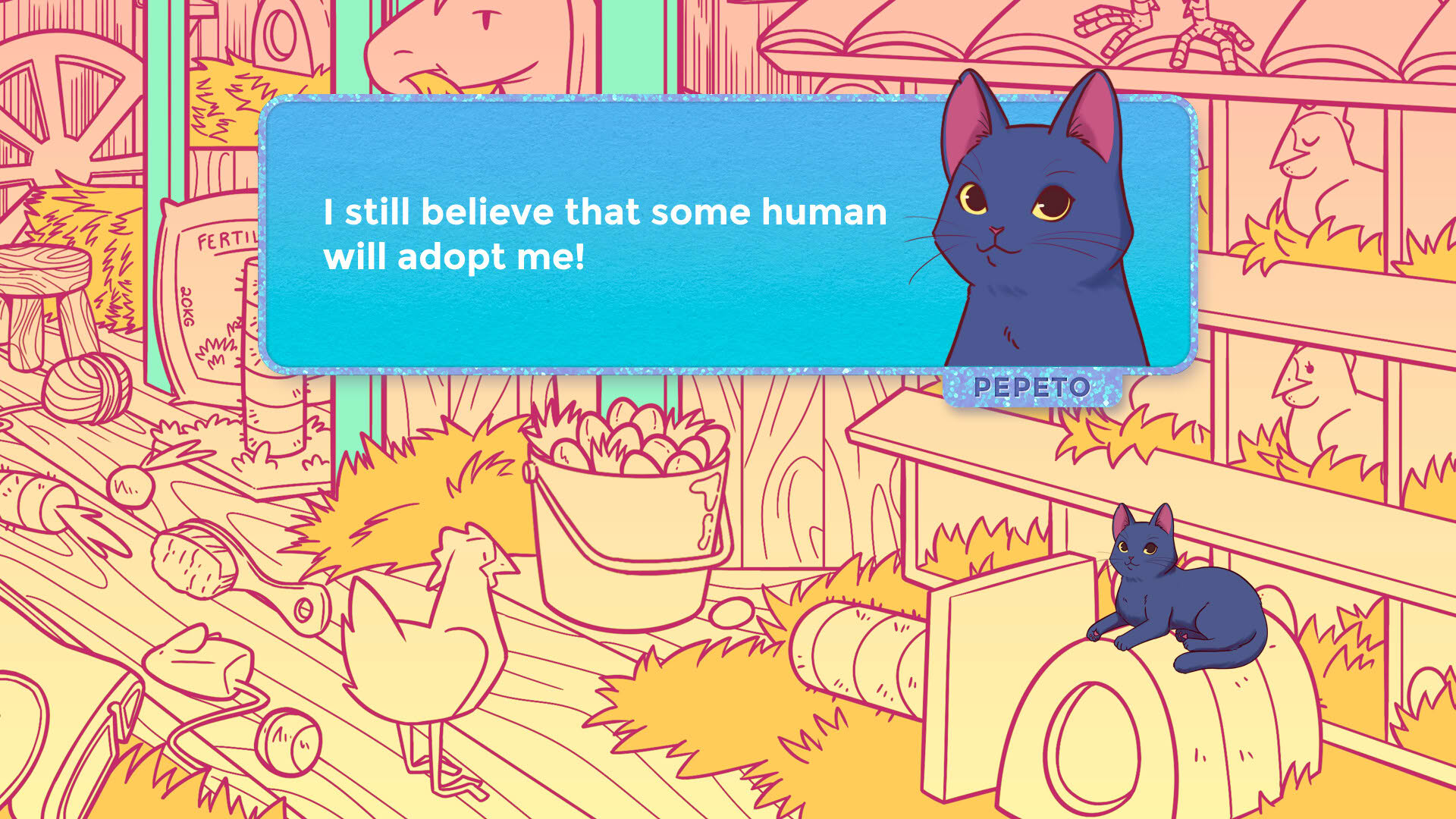 Screenshot for A Shelter Full of Cats