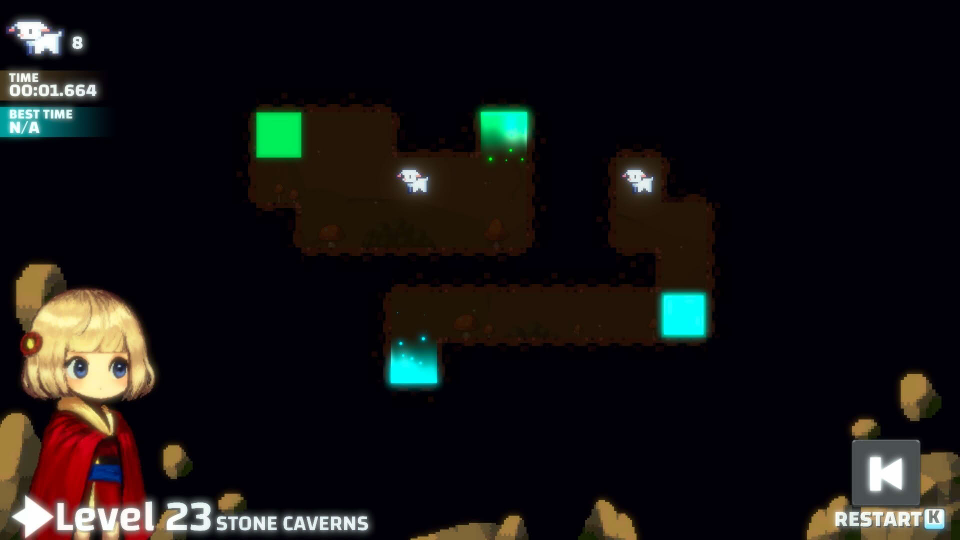 Screenshot for Puzzle Dungeon!!: Earthmage Erin