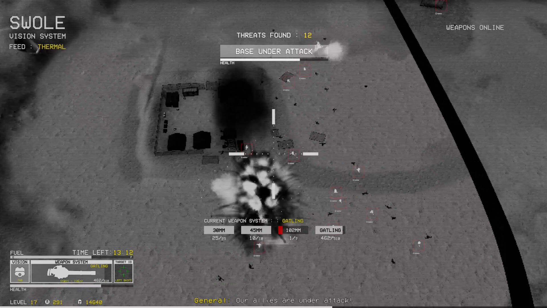 Screenshot for Metal Thunder