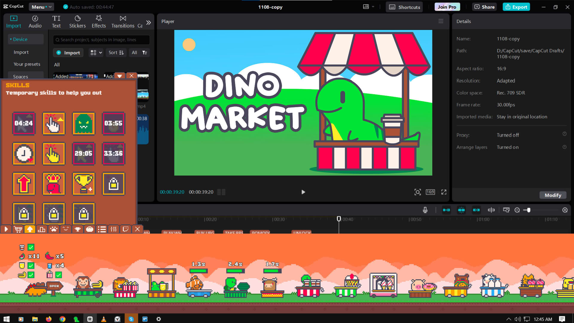 Screenshot for Dino Market