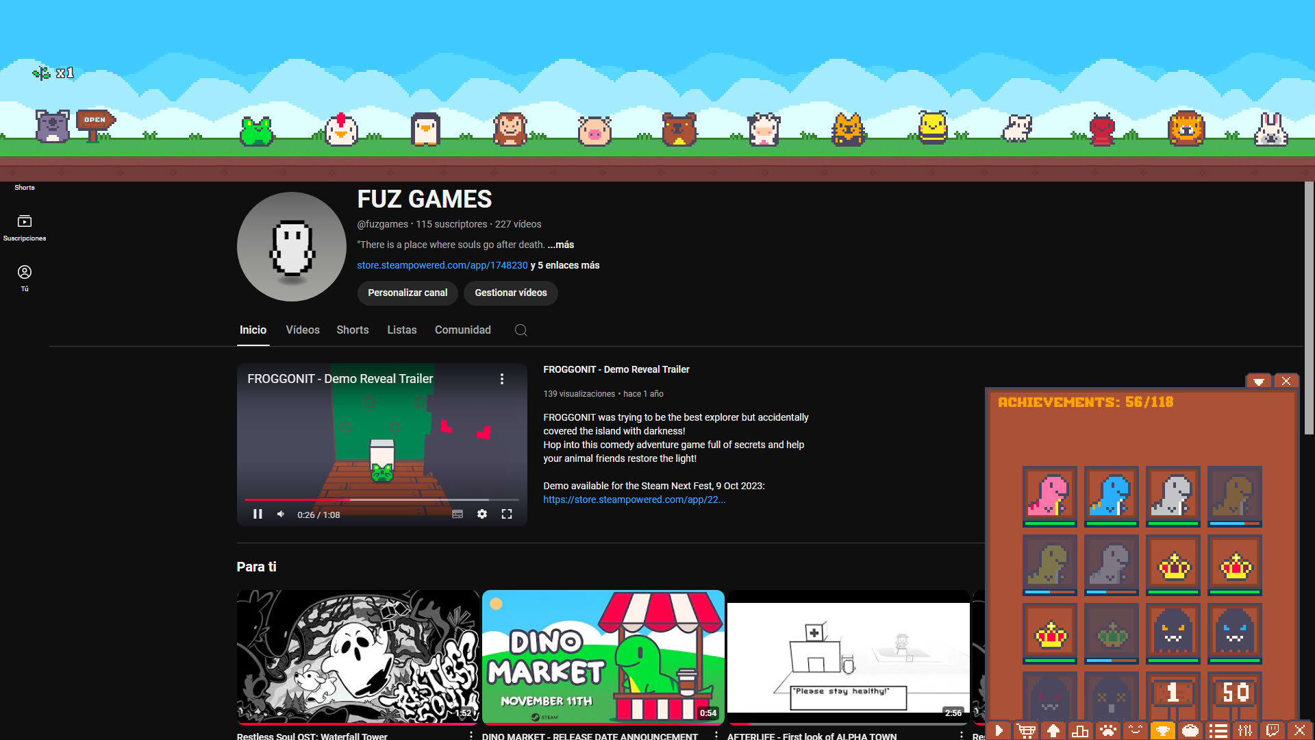 Screenshot for Dino Market