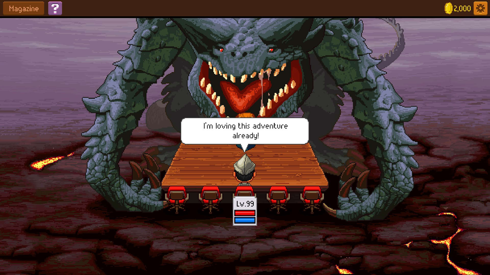Screenshot for Knights of Pen and Paper II
