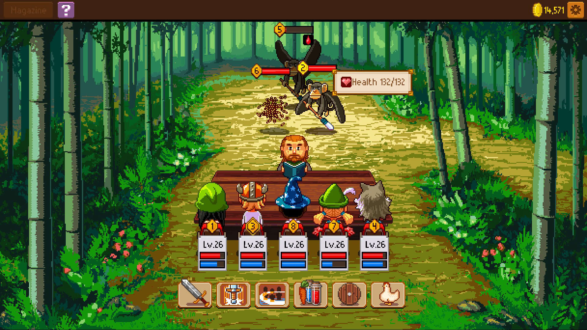 Screenshot for Knights of Pen and Paper II