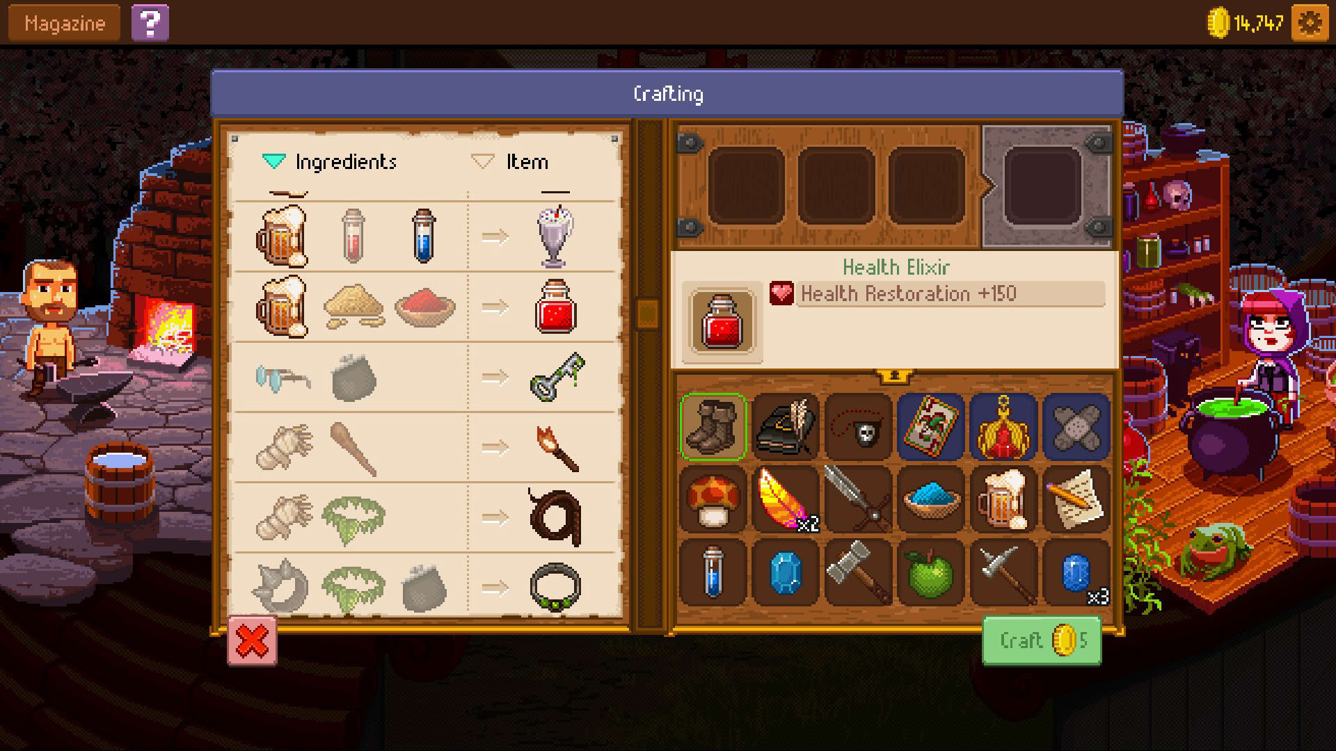 Screenshot for Knights of Pen and Paper II