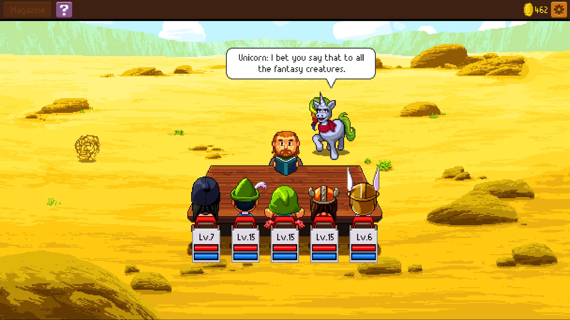 Screenshot for Knights of Pen and Paper II