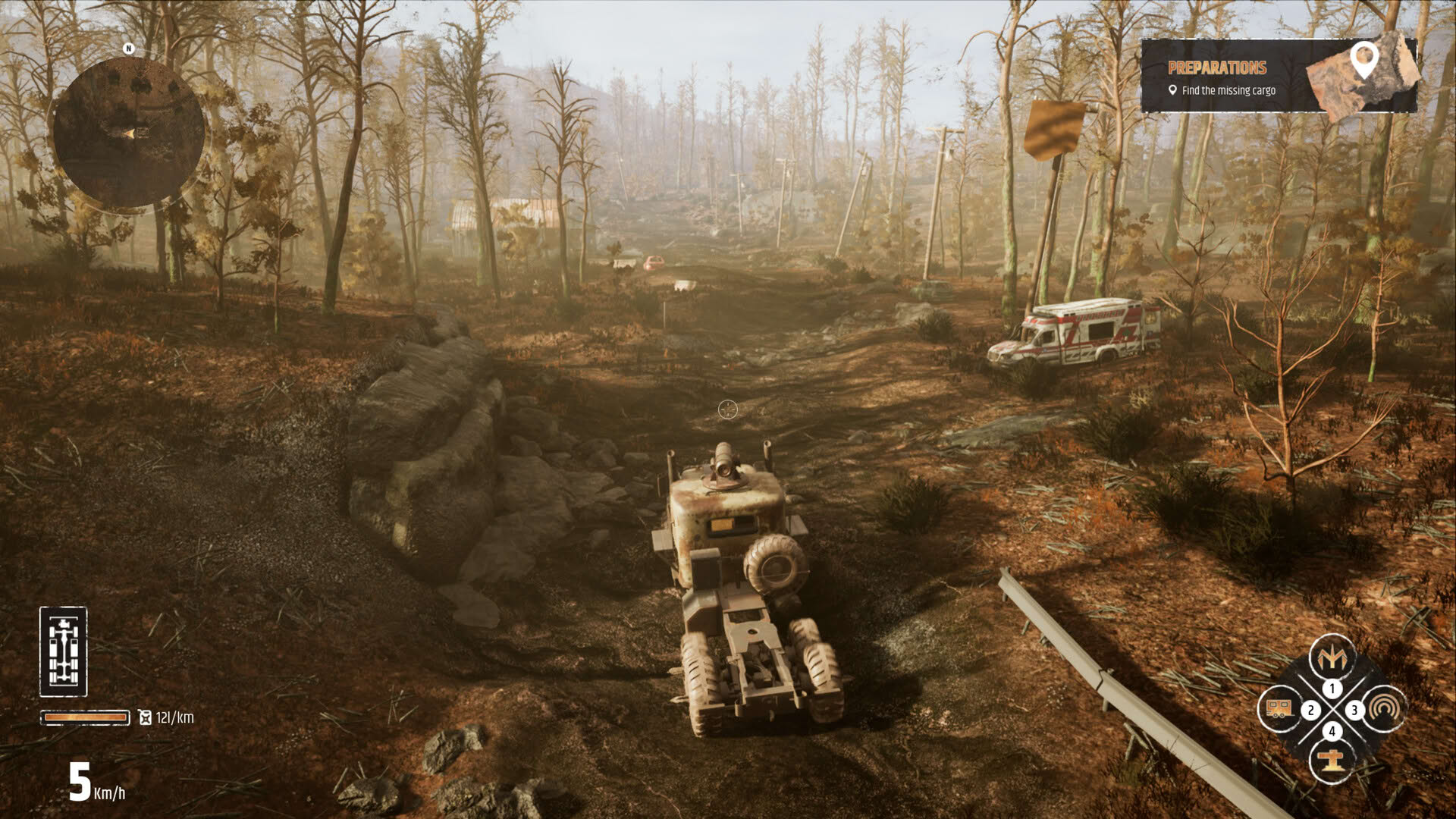 Screenshot for Dust & Diesel: Deadland Delivery