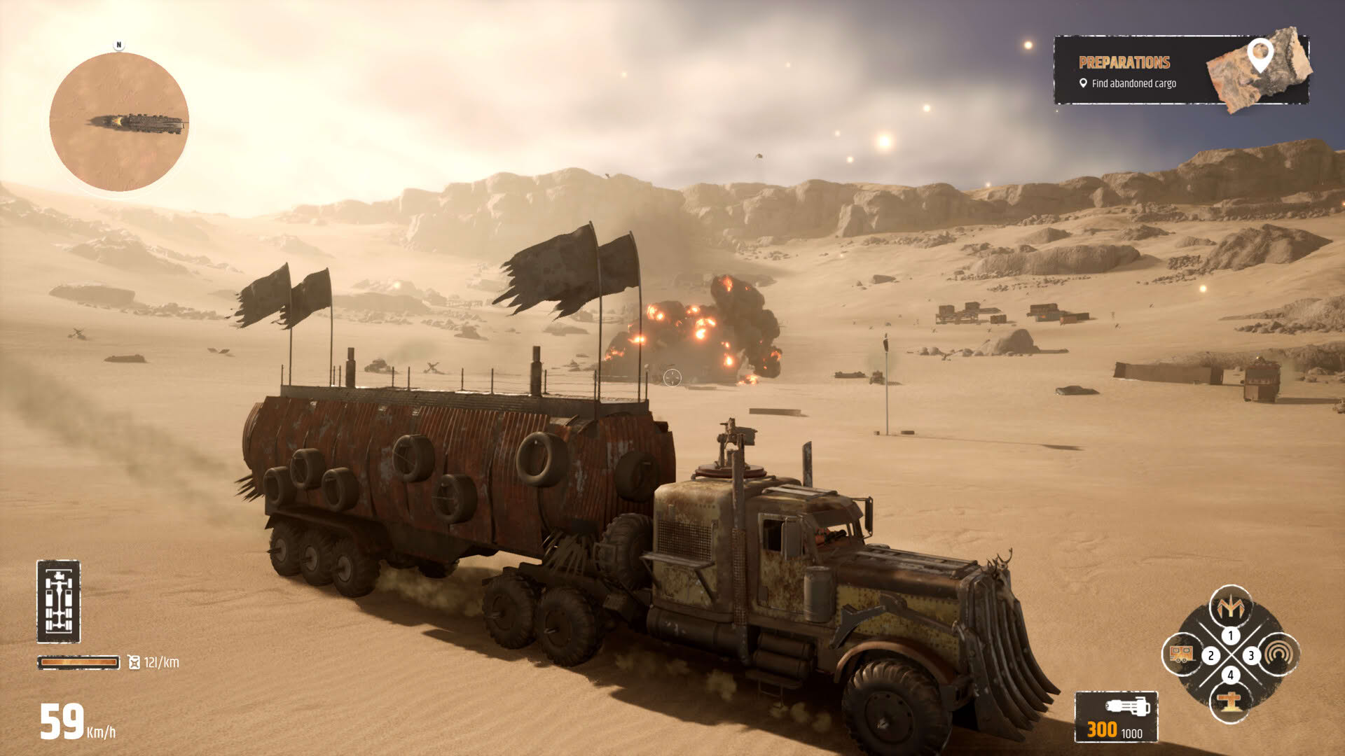 Screenshot for Dust & Diesel: Deadland Delivery