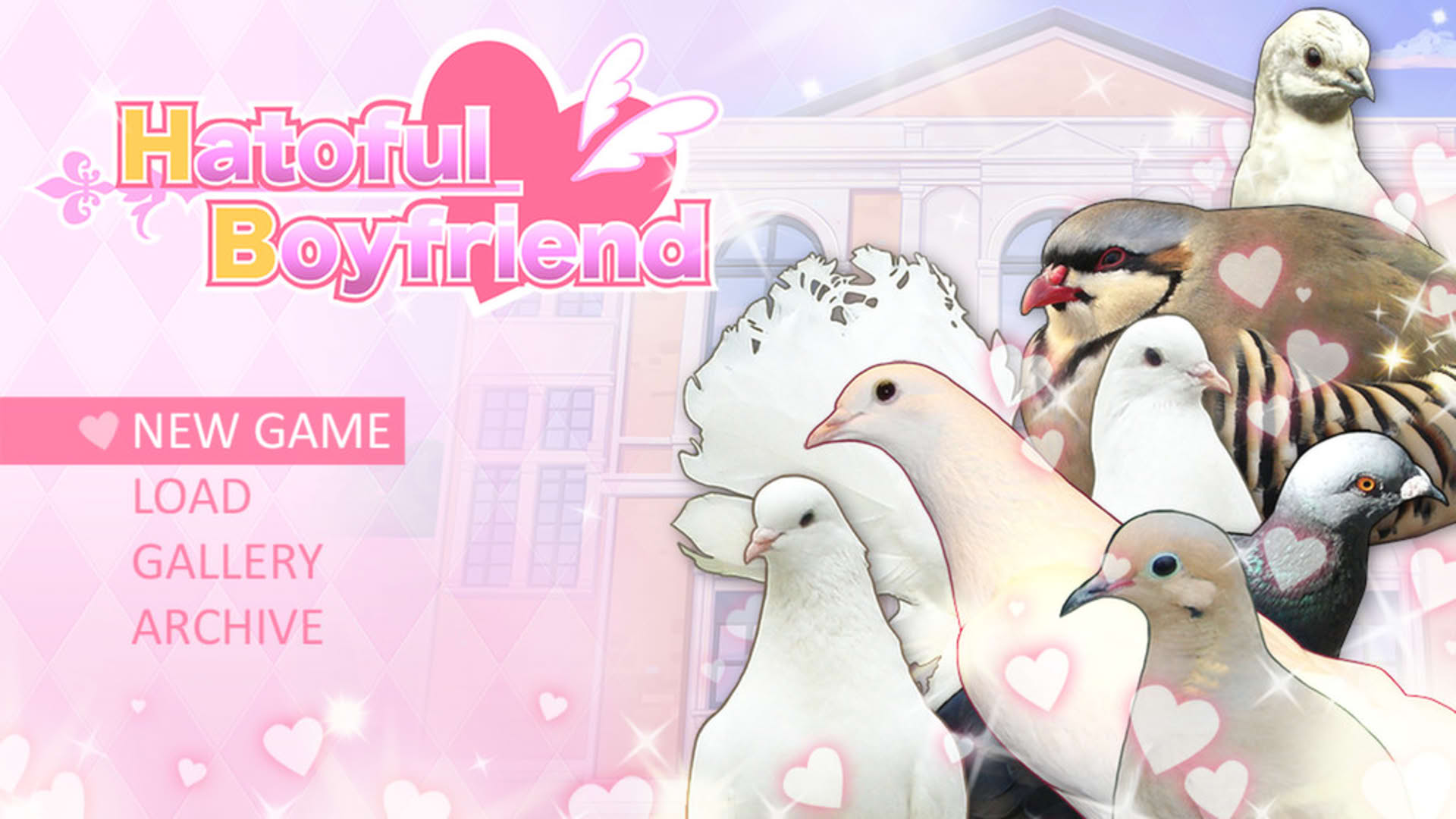Screenshot for Hatoful Boyfriend