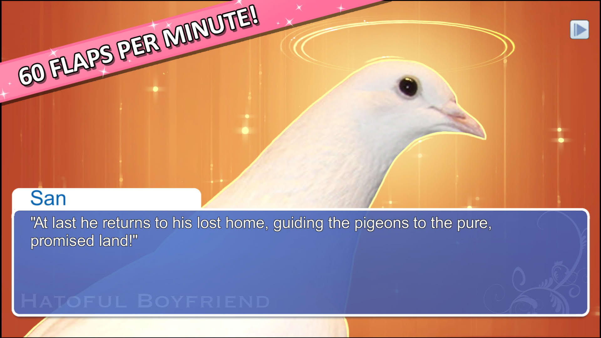 Screenshot for Hatoful Boyfriend