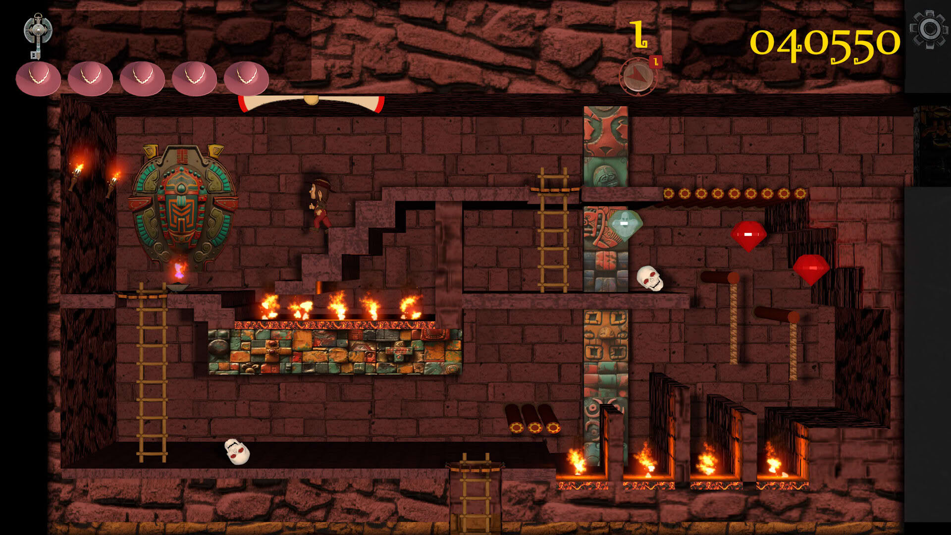 Screenshot for Montezuma's Revenge: The 40th Anniversary Edition