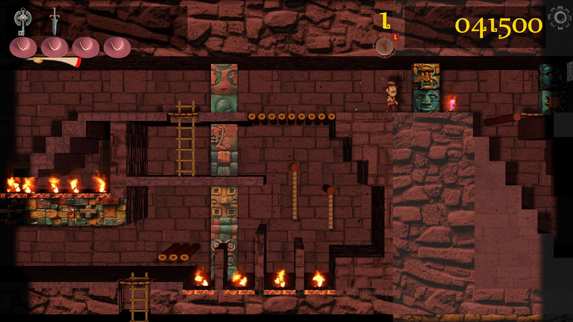 Screenshot for Montezuma's Revenge: The 40th Anniversary Edition