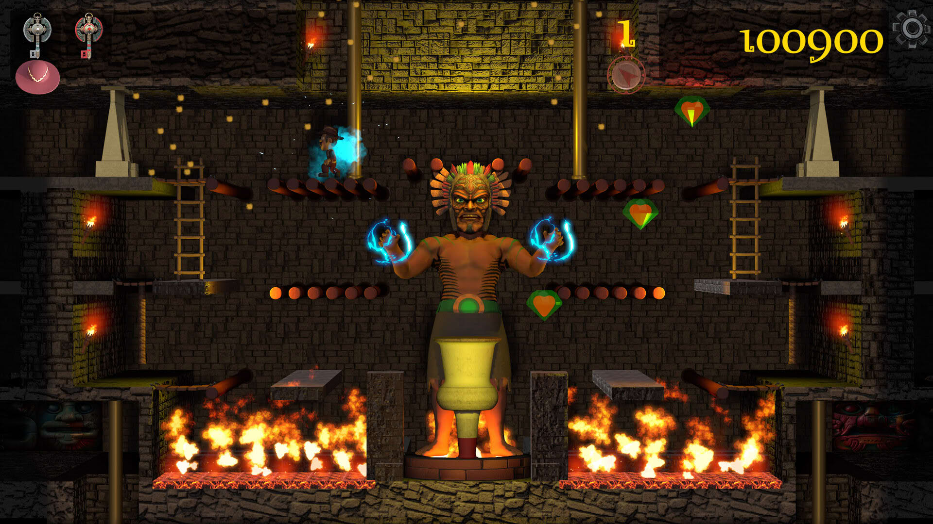Screenshot for Montezuma's Revenge: The 40th Anniversary Edition