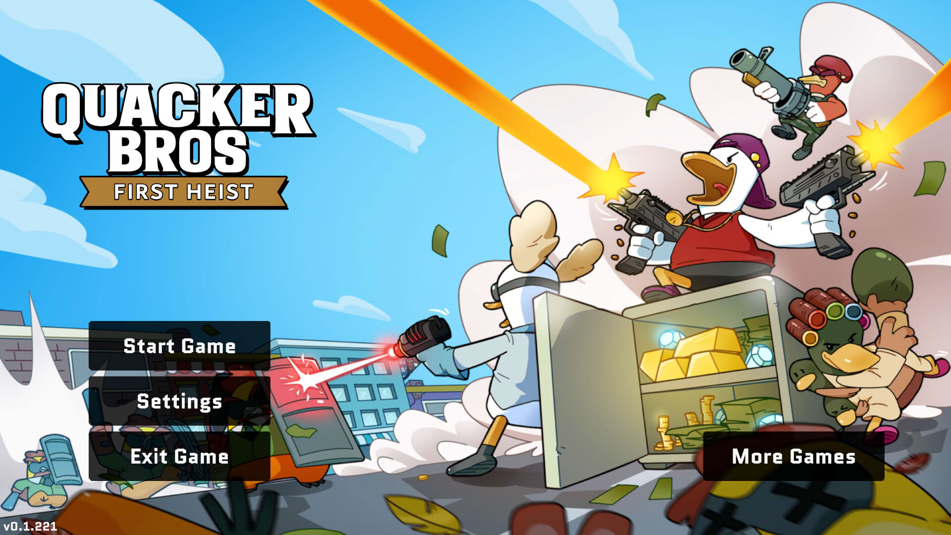 Screenshot for Quacker Bros: First Heist
