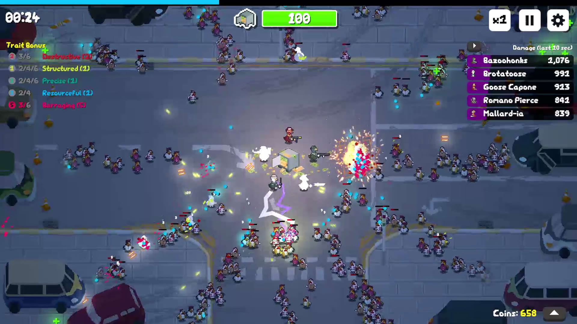 Screenshot for Quacker Bros: First Heist