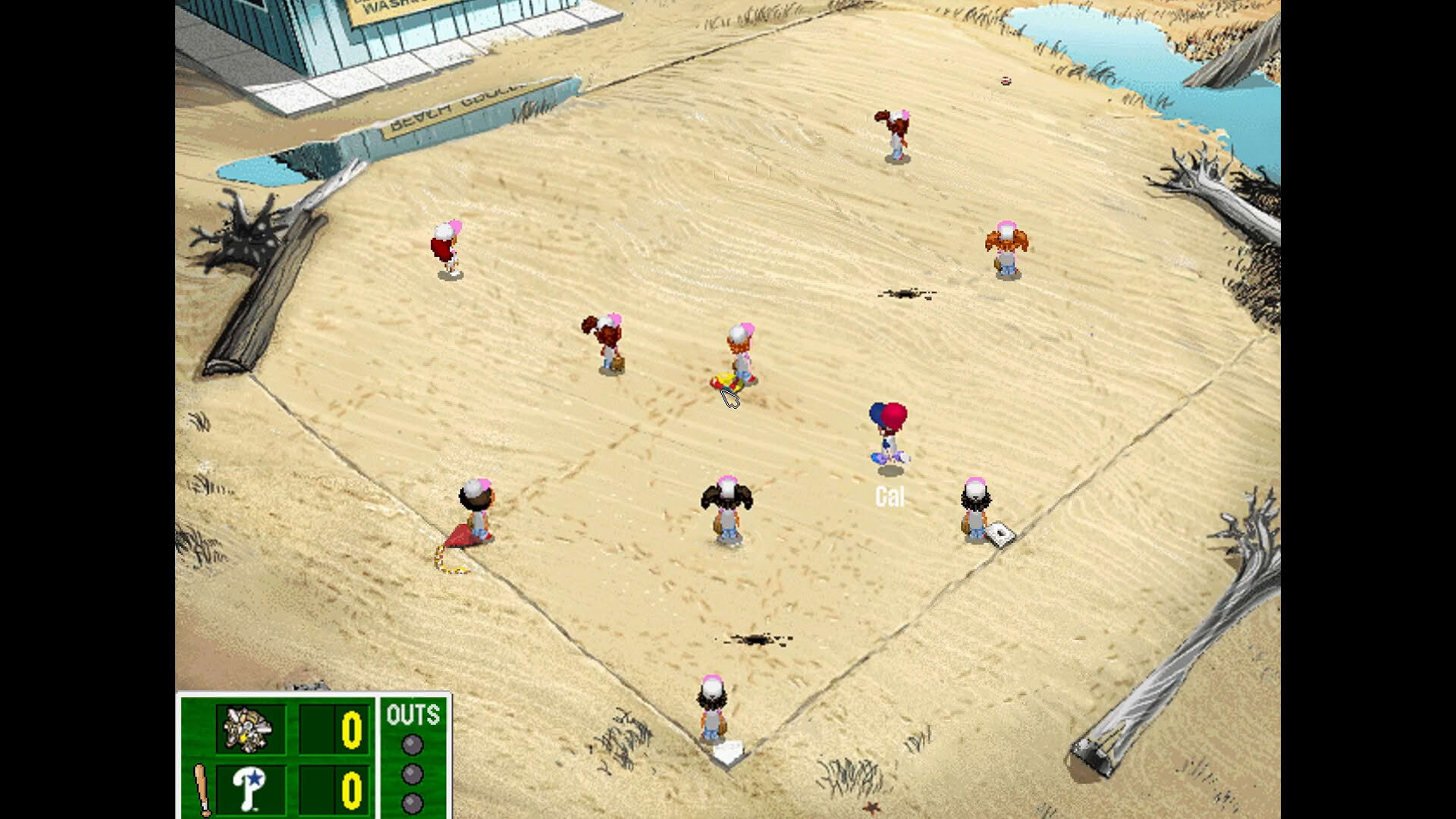 Screenshot for Backyard Baseball 2001
