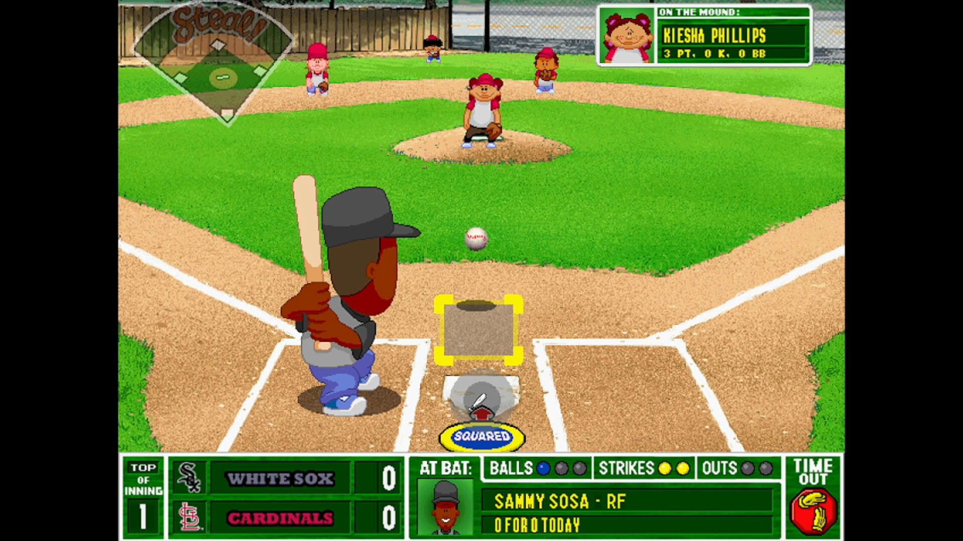 Screenshot for Backyard Baseball 2001