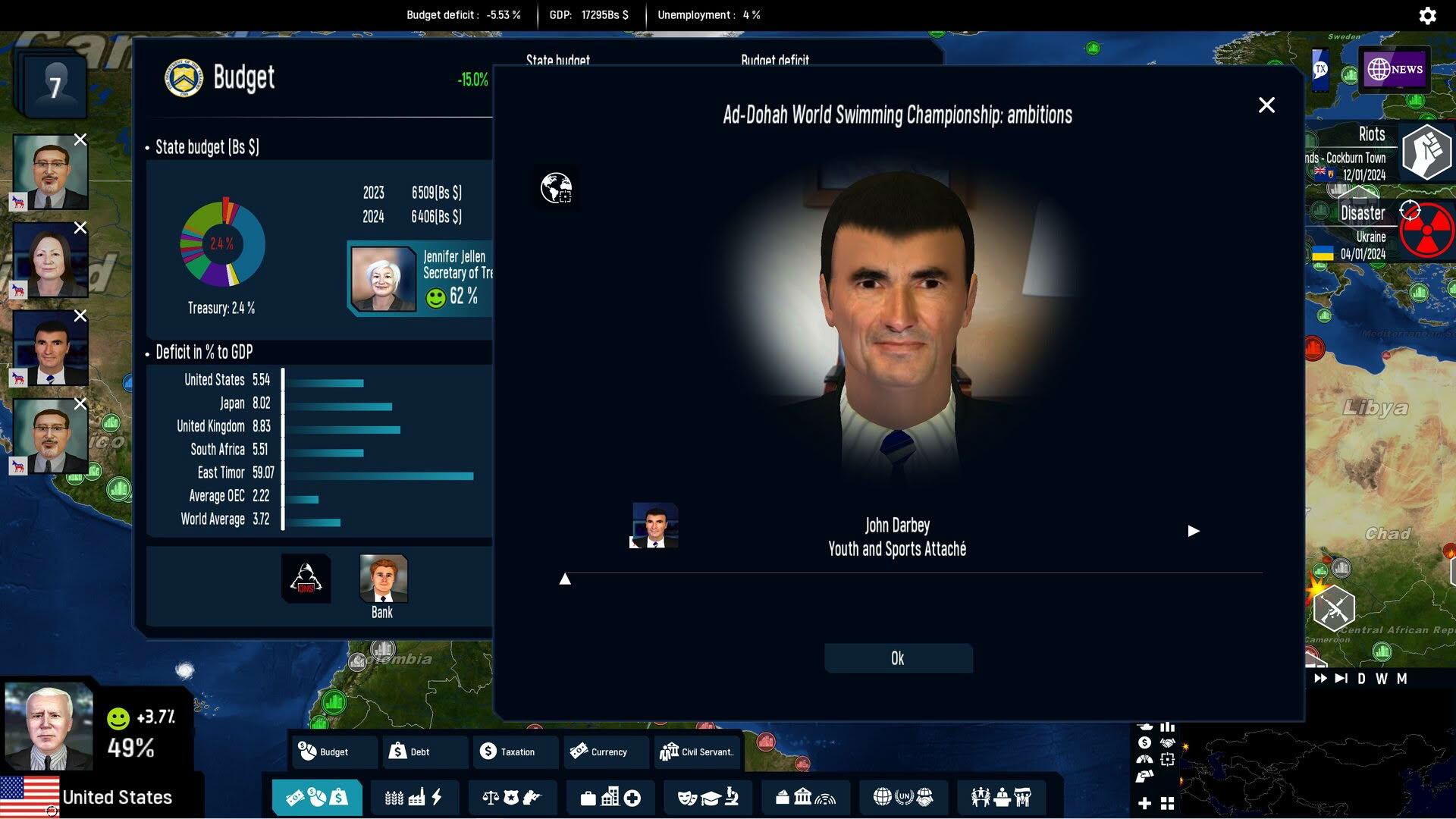 Screenshot for Geo-Political Simulator 5