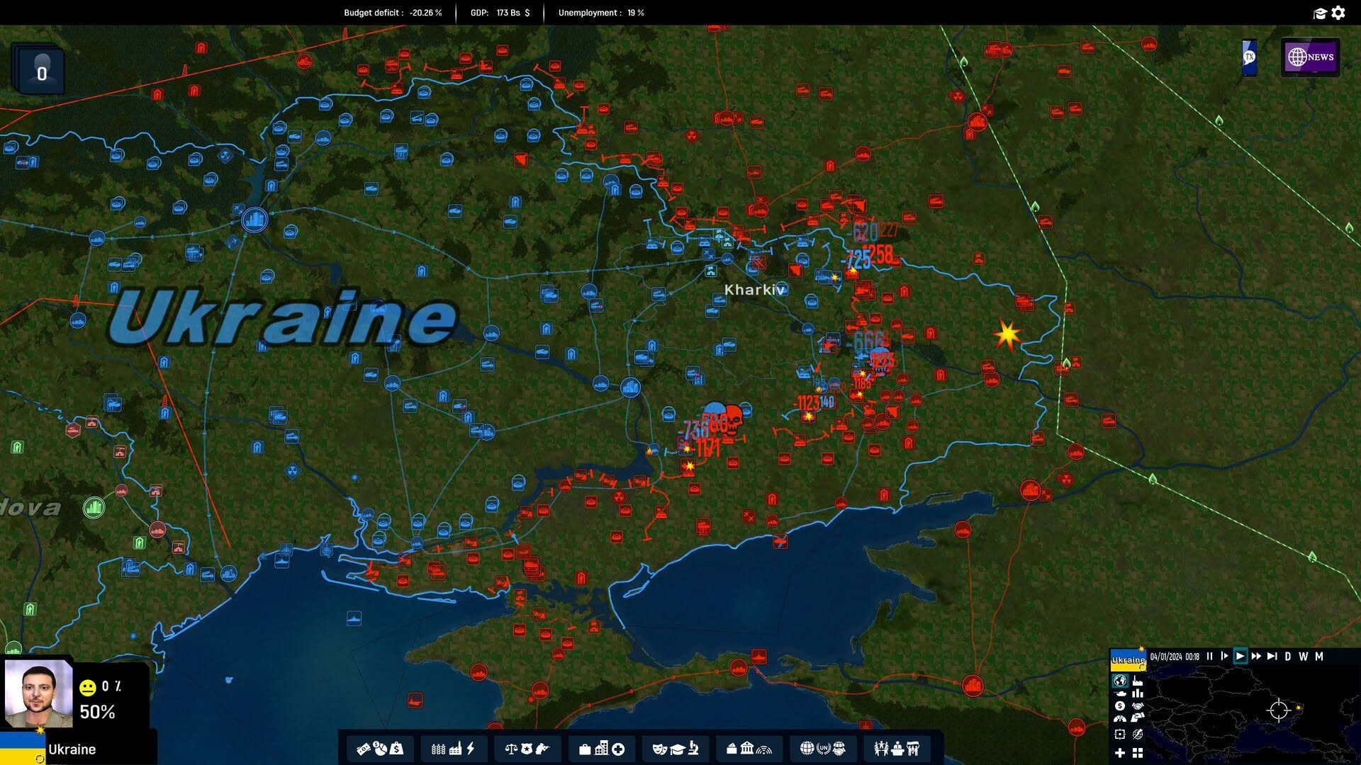 Screenshot for Geo-Political Simulator 5