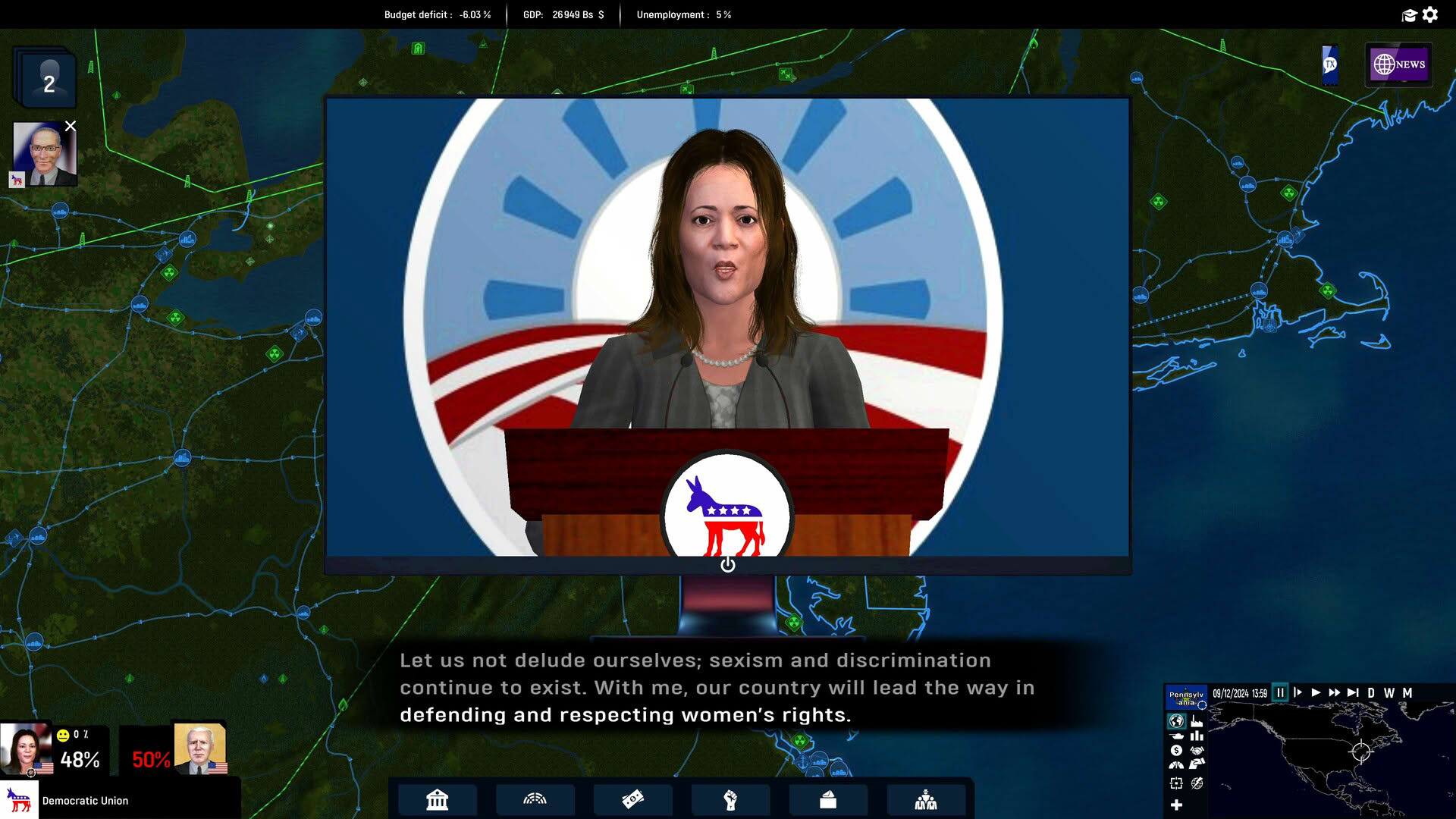 Screenshot for Geo-Political Simulator 5