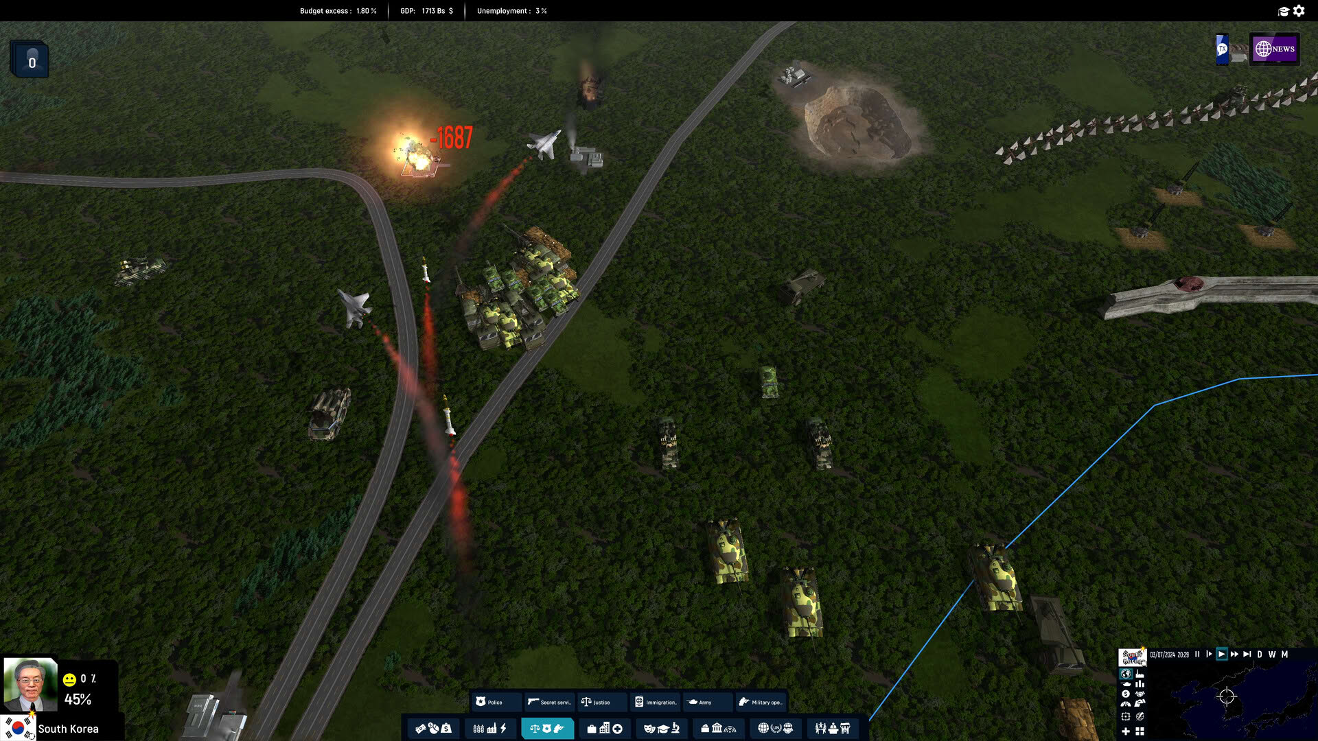 Screenshot for Geo-Political Simulator 5