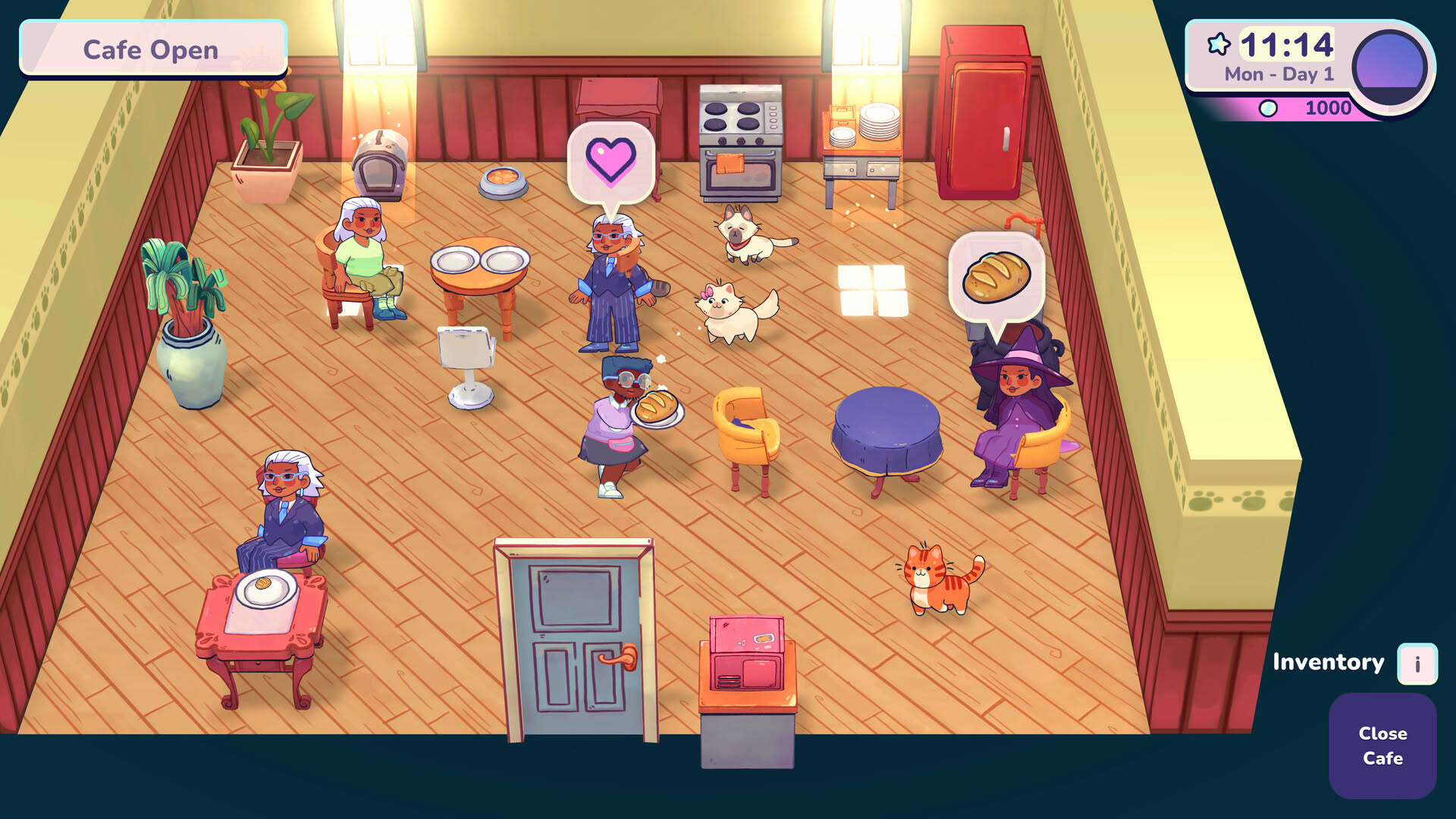 Screenshot for Cat Cafe Manager 2: Big City Bliss