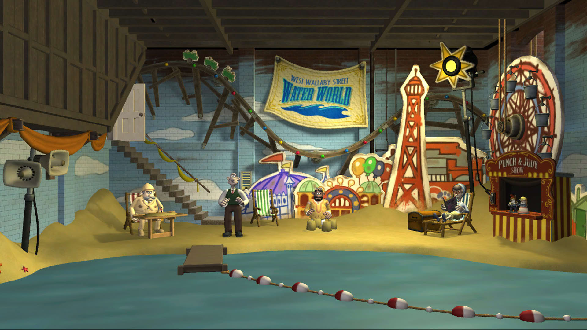 Screenshot for Wallace & Gromit's Grand Adventures