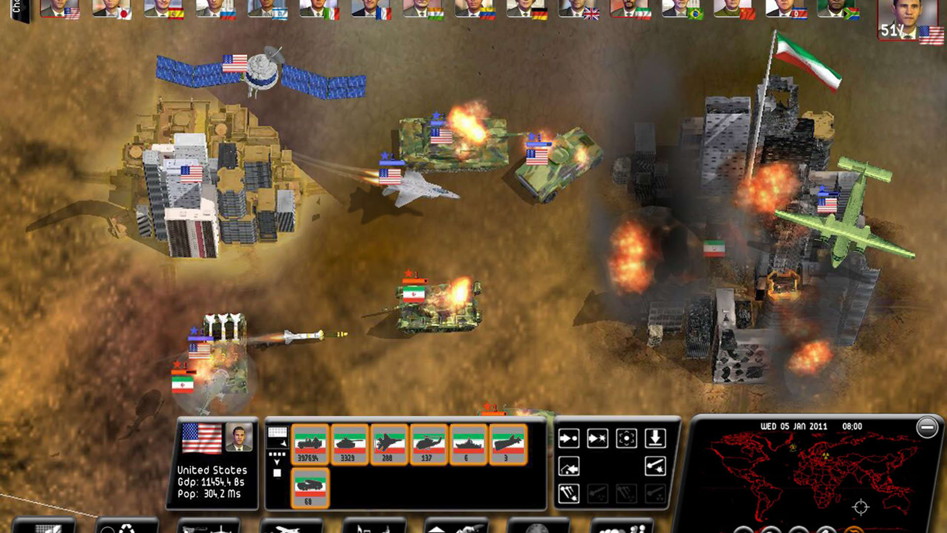Screenshot for Rulers of Nations