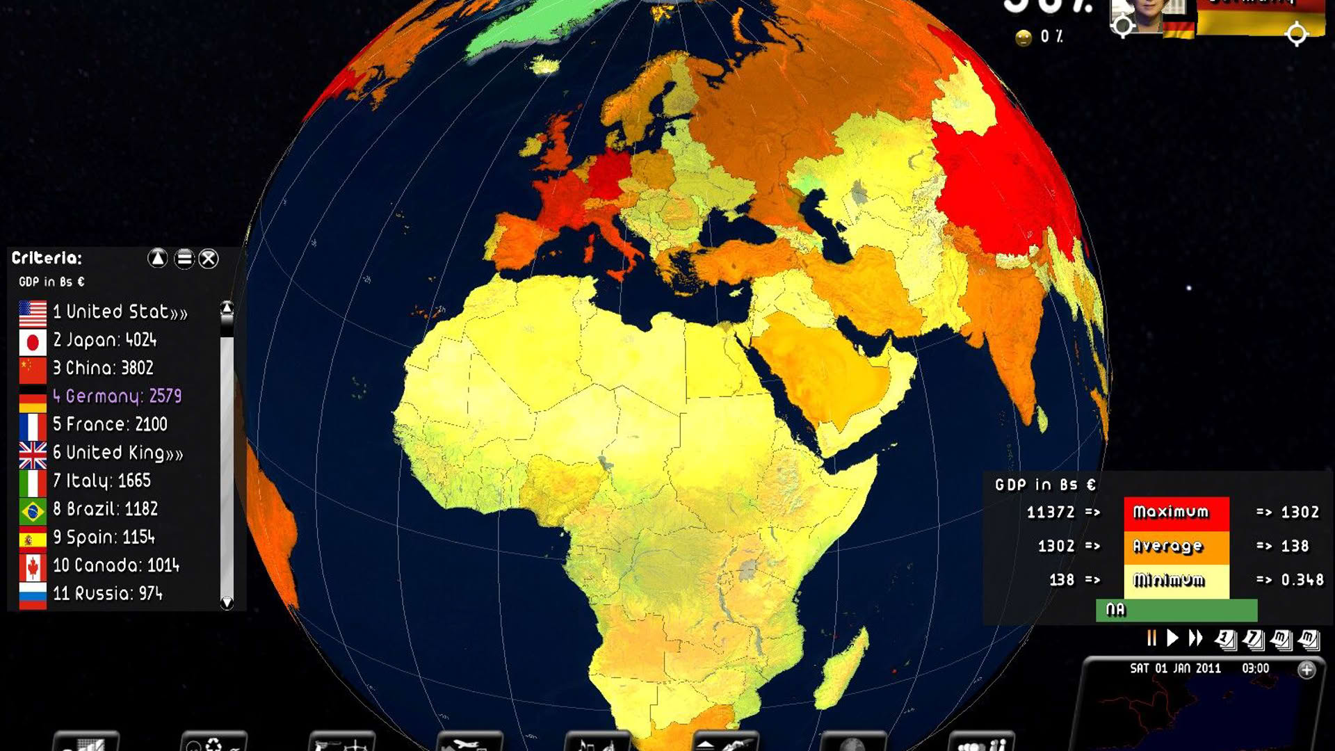 Screenshot for Rulers of Nations