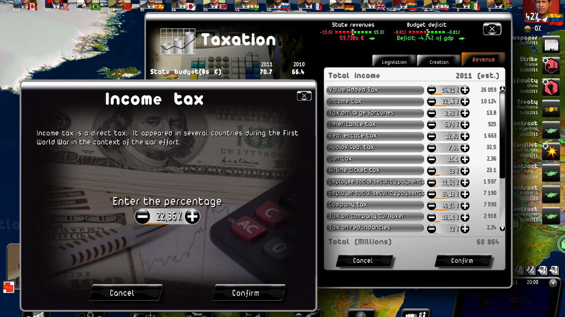 Screenshot for Rulers of Nations