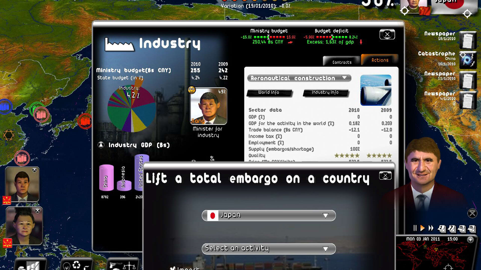 Screenshot for Rulers of Nations
