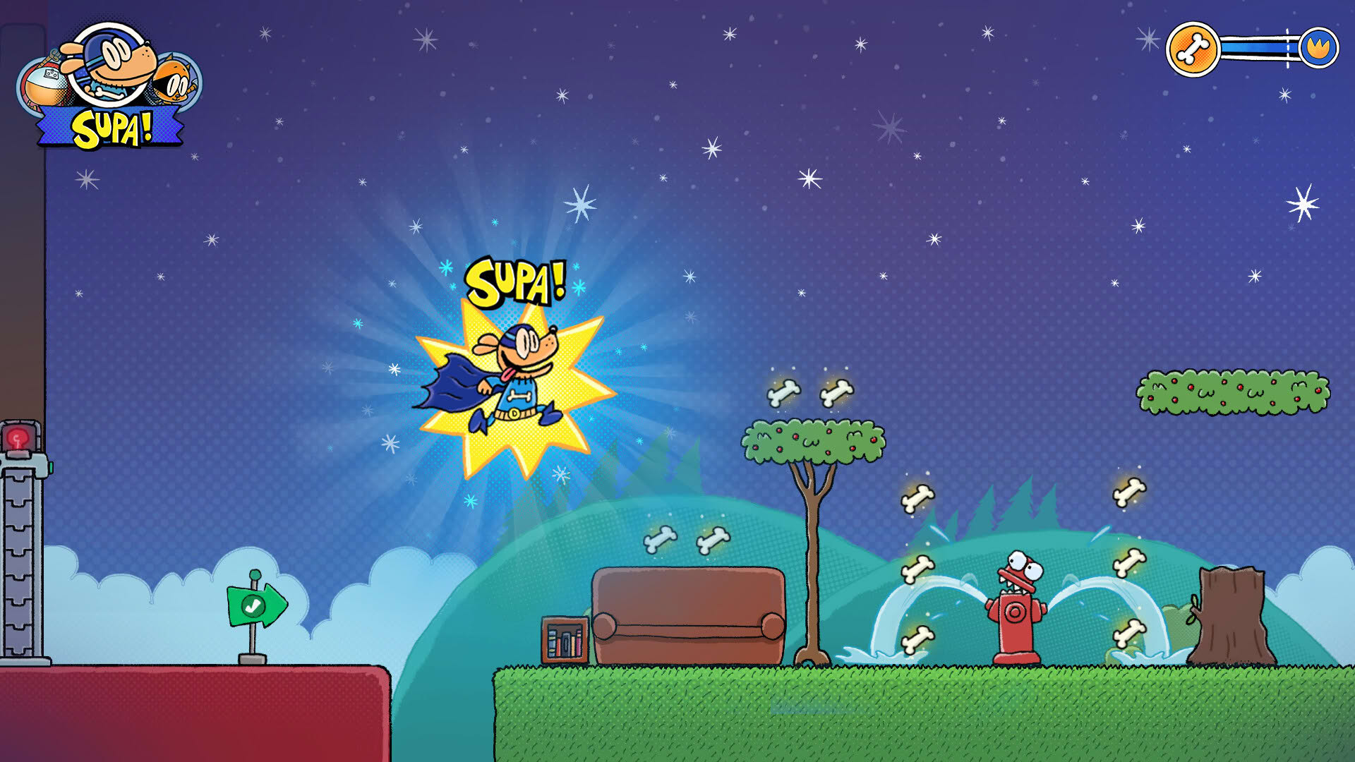 Screenshot for Dog Man: Mission Impawsible