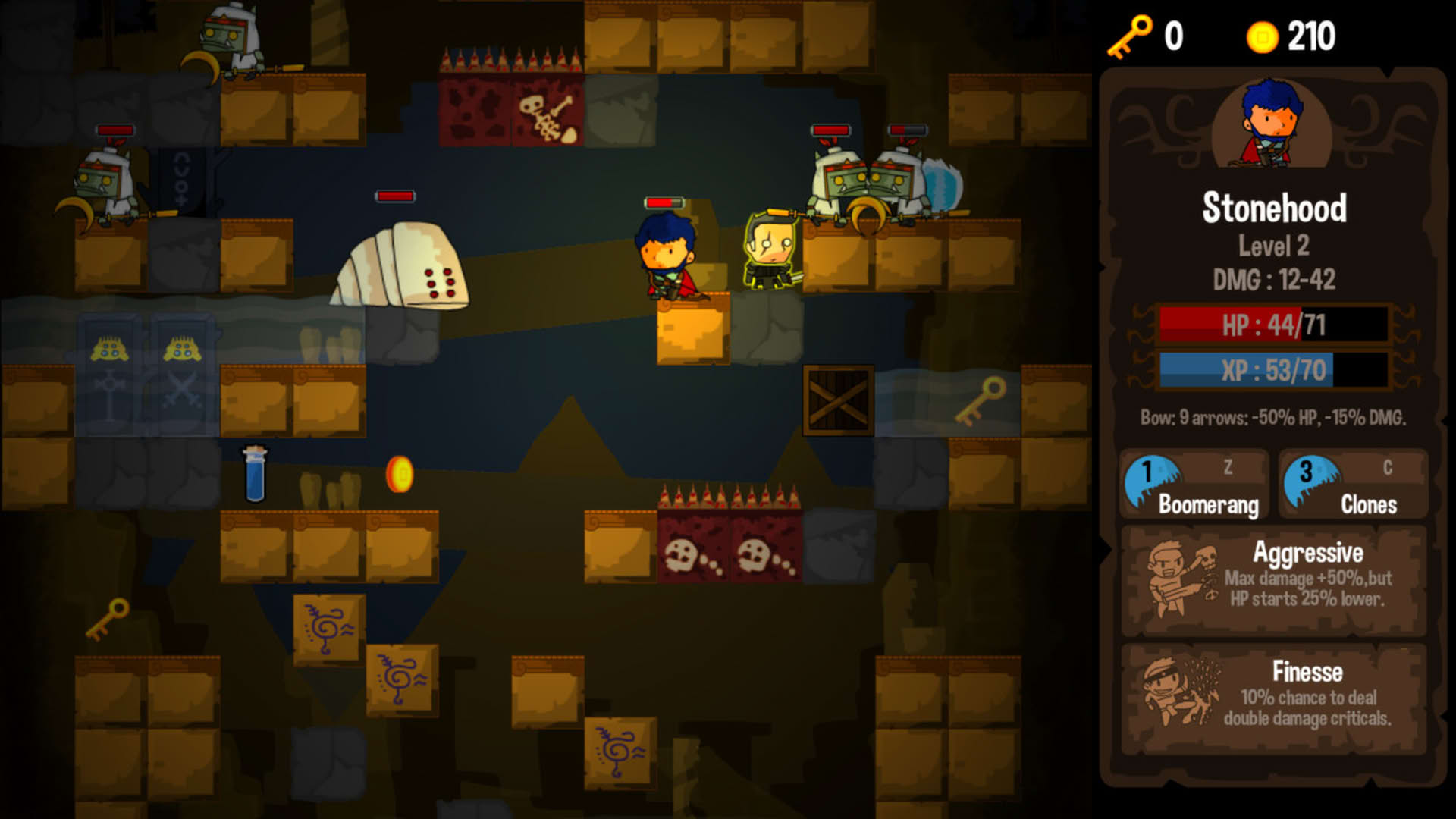 Screenshot for Vertical Drop Heroes HD