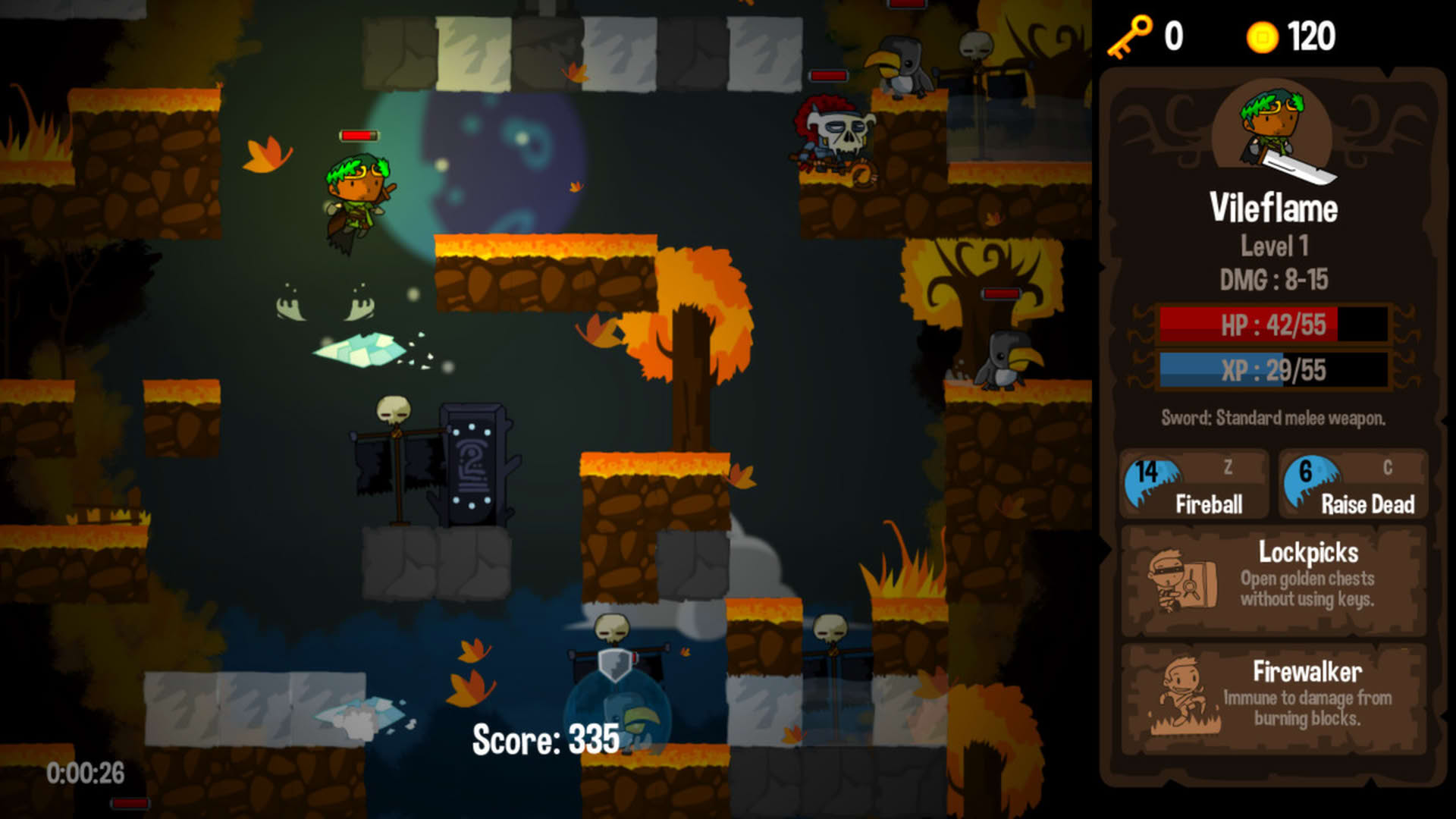 Screenshot for Vertical Drop Heroes HD