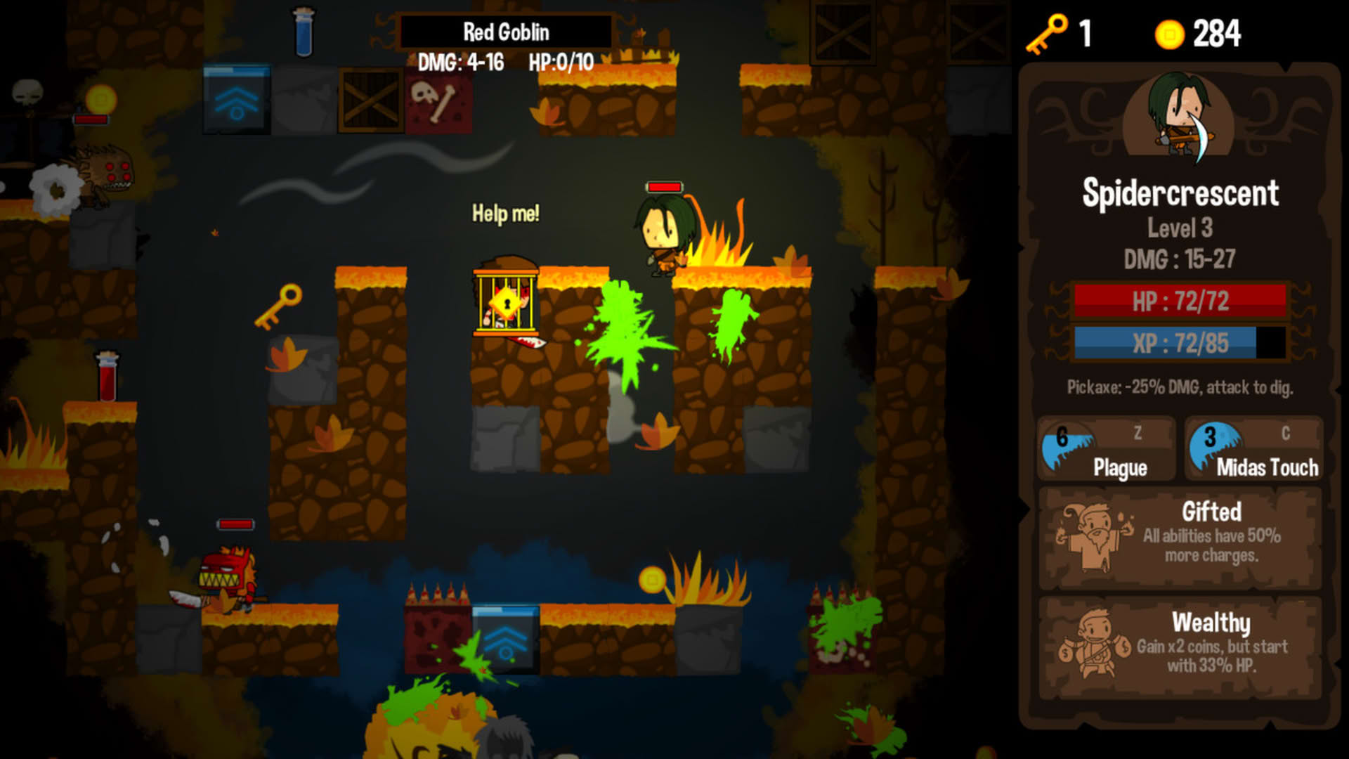 Screenshot for Vertical Drop Heroes HD