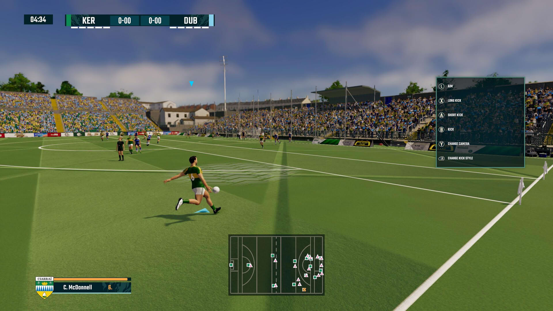 Screenshot for Gaelic Football Laochra